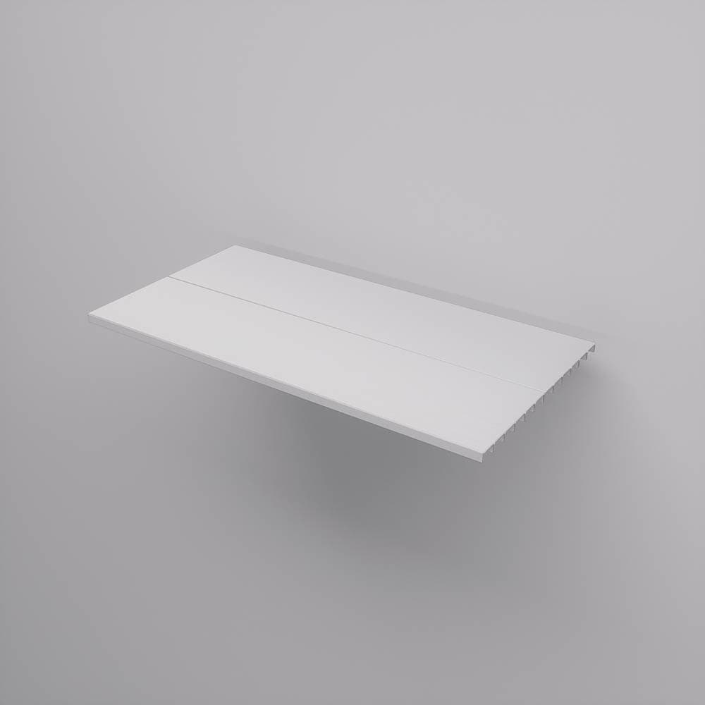 Modern Shelving ALUMPAL-1224-WW Wall-Mounted-Shelving - View #4