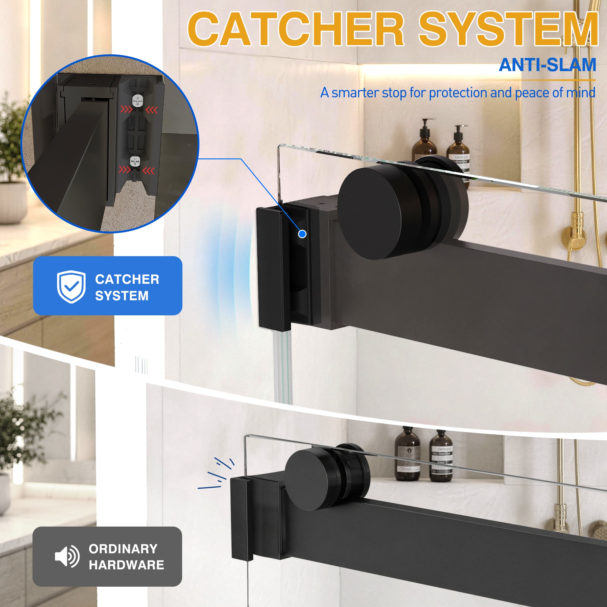 WELLFOR QNM-T137WH Shower-Doors - View #6
