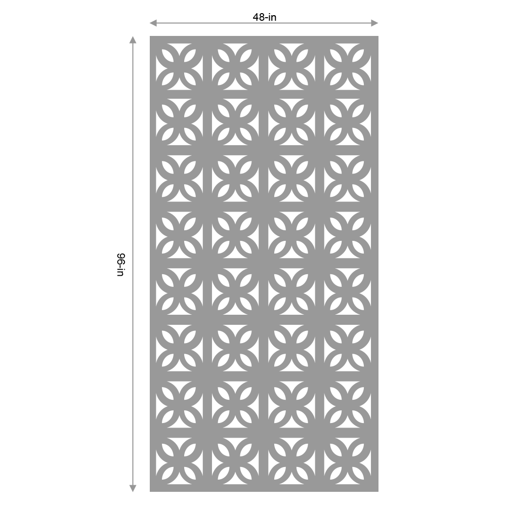 Trex Lattice TL-254896-BRE-BLK lattice - View #4