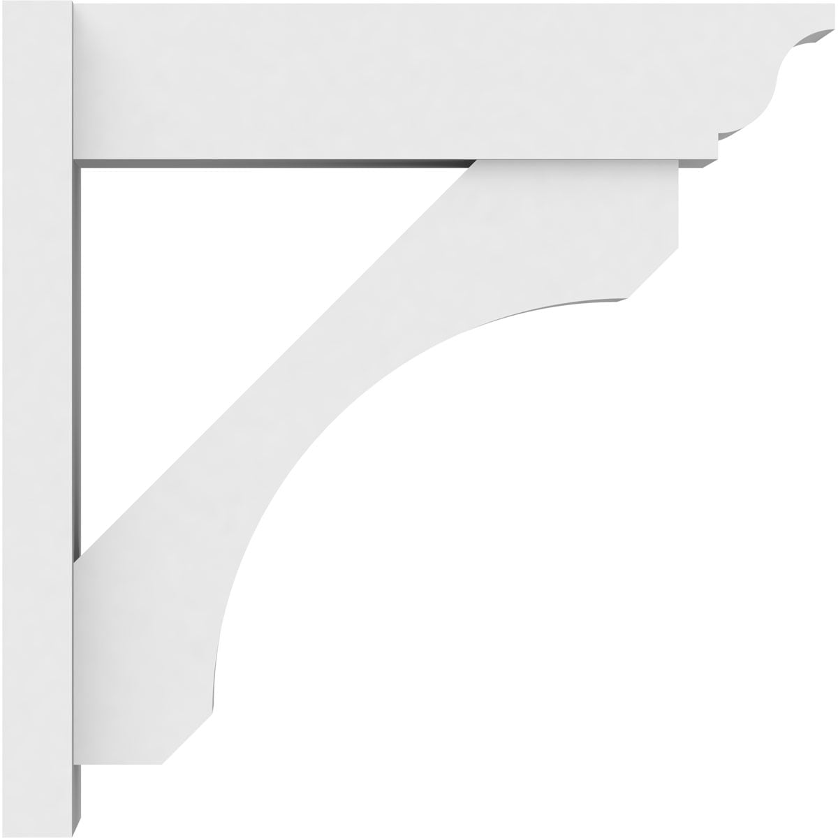 Ekena Millwork OUTP07X24X24LEC01 outlookers - View #3