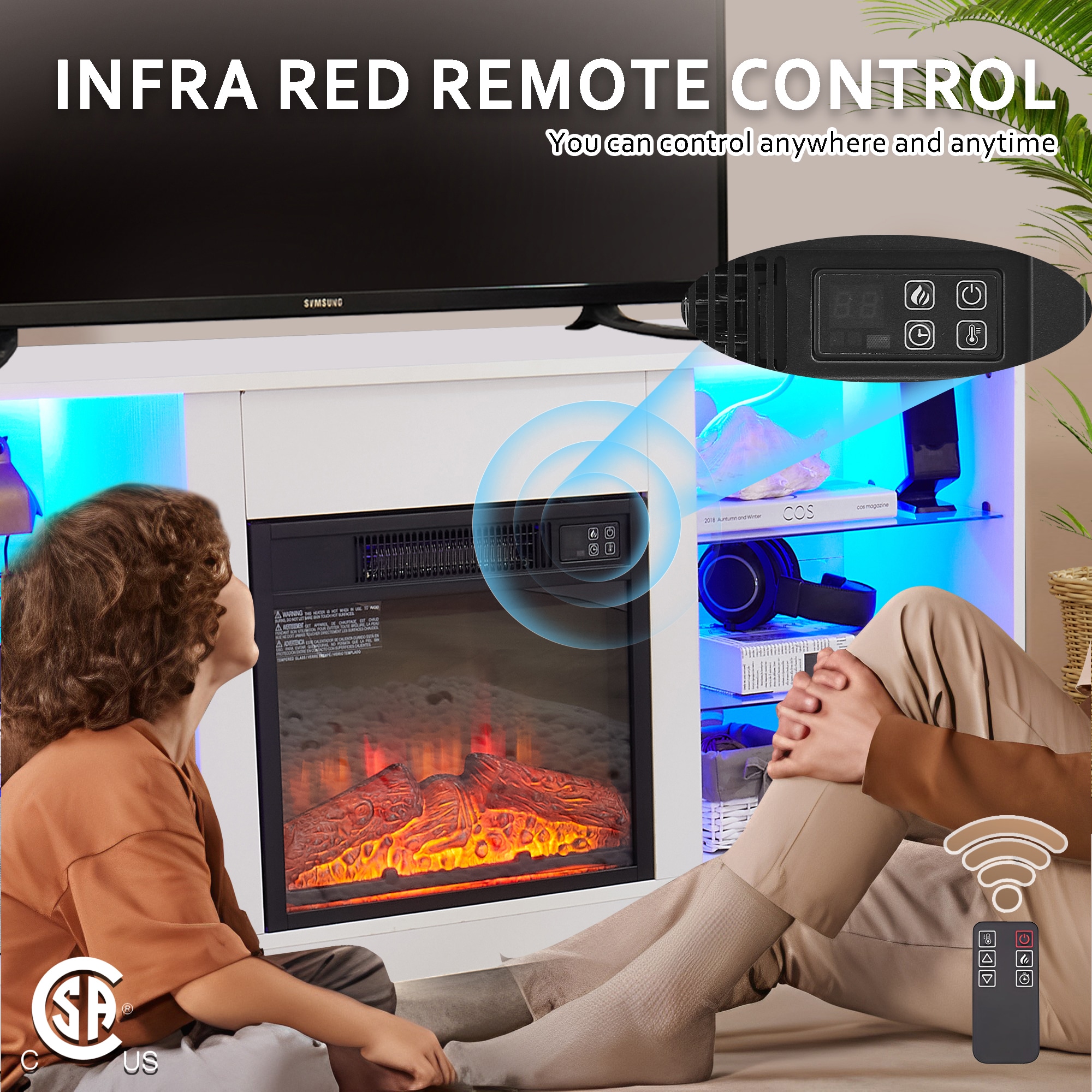 Sunrinx MG8-FP-08 Electric-Fireplaces - View #7
