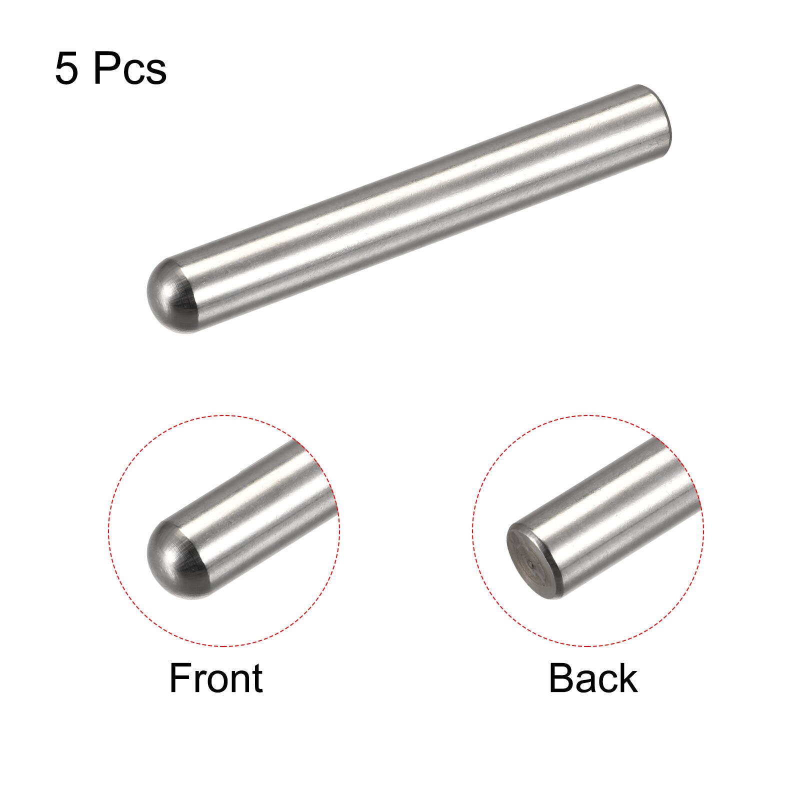 Unique Bargains S25072801UX0388 Pins-Clips - Thumbnail View #3