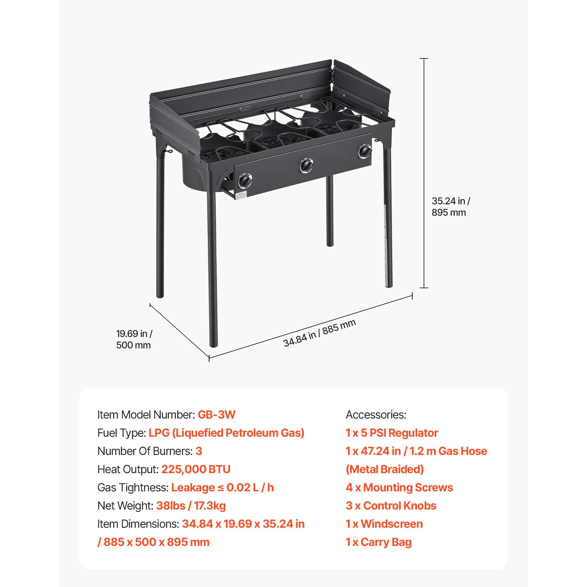 VEVOR SCLSHWRQL3BU17528V0 Outdoor-Burners-Stoves - View #7