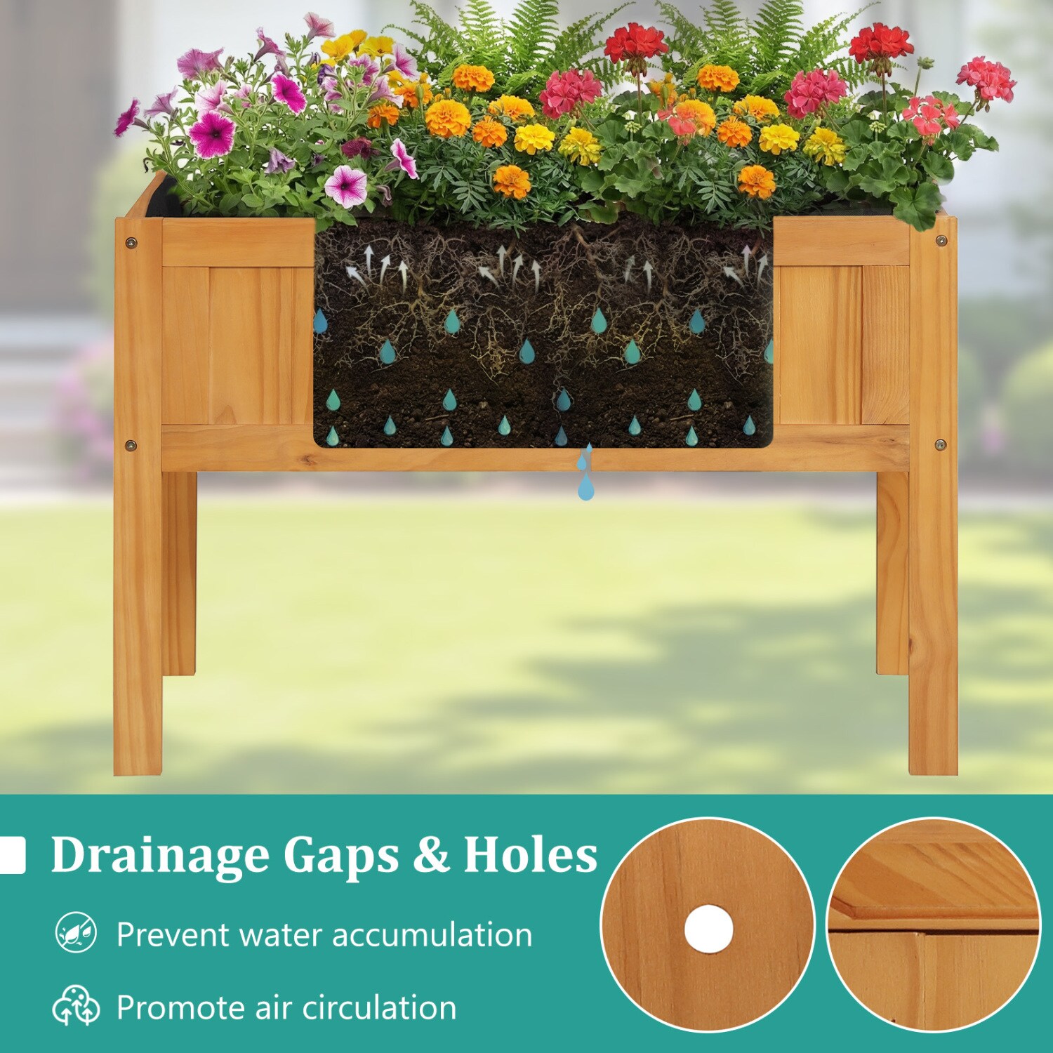 Slickblue D-CO-RO0854TG Raised-Garden-Beds - View #8