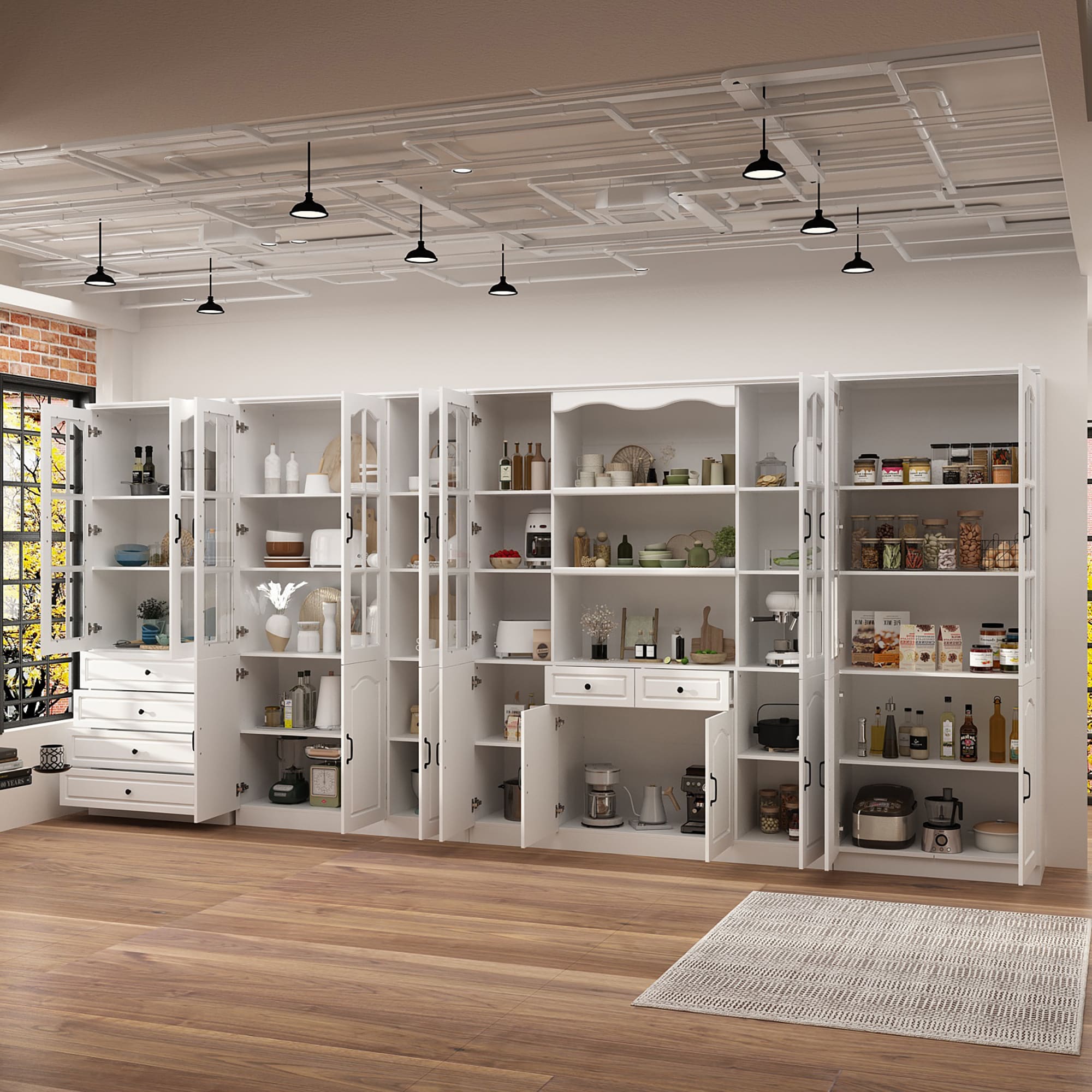 FUFU&GAGA KF020392+393+394+395 Dining-Kitchen-Storarge - View #4