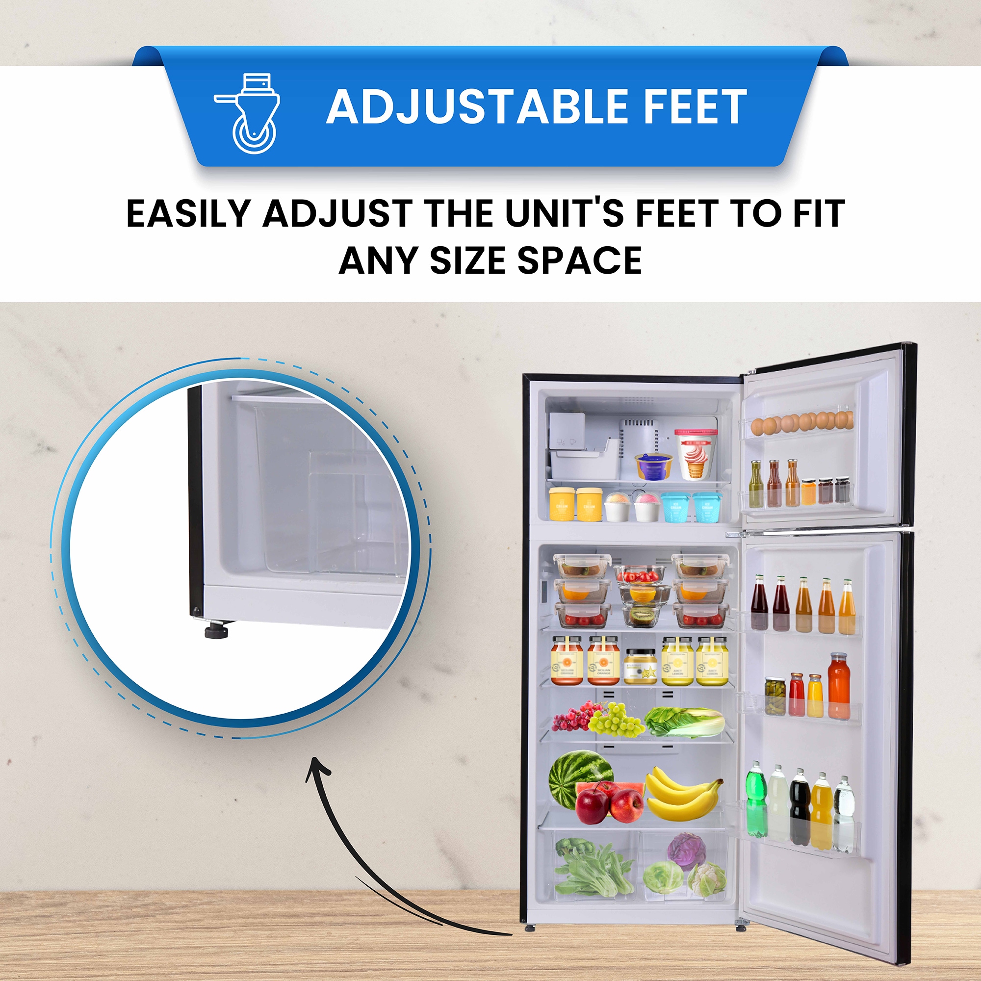 ConServ RRFI 18 B Top-Freezer-Refrigerators - View #15