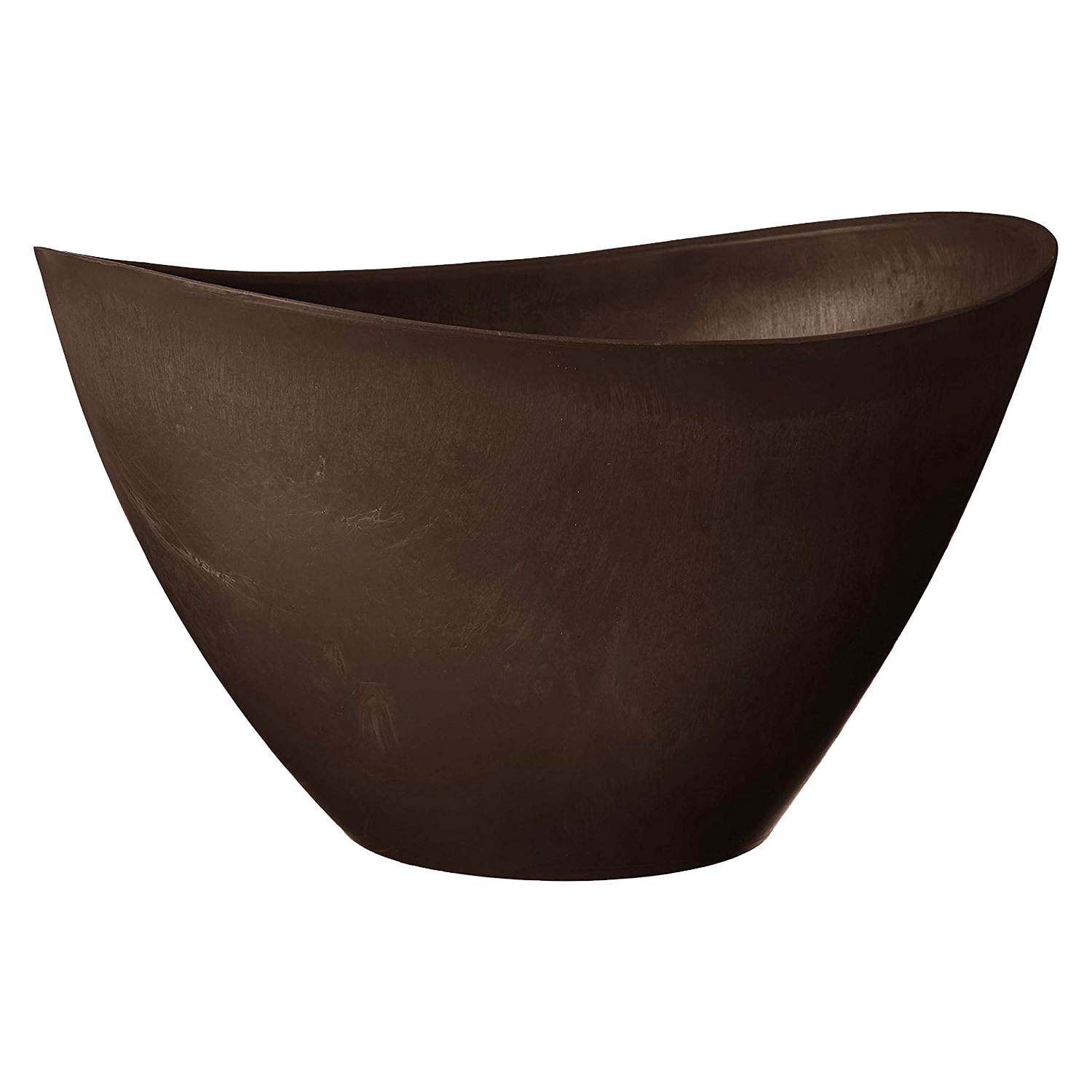 Arcadia Garden Products YB41C 9.0-in W x 9-in H x Brown Plastic Planter