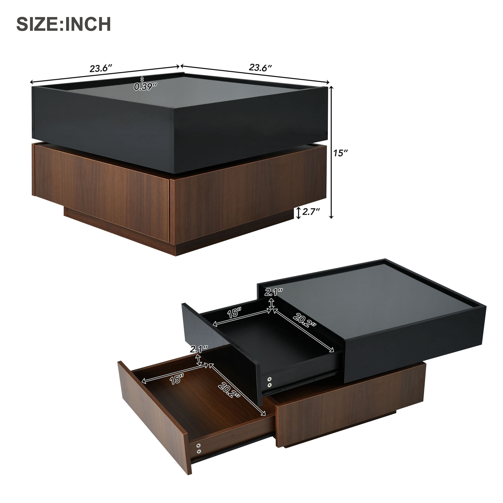 ModernLuxe WF321197AAB Coffee-Tables - View #7