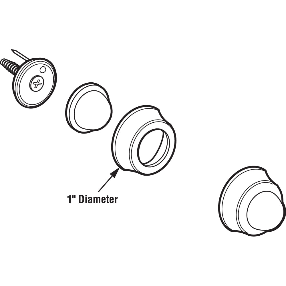 Prime-Line J 4570 Door-Bumpers-Stops2 - View #2