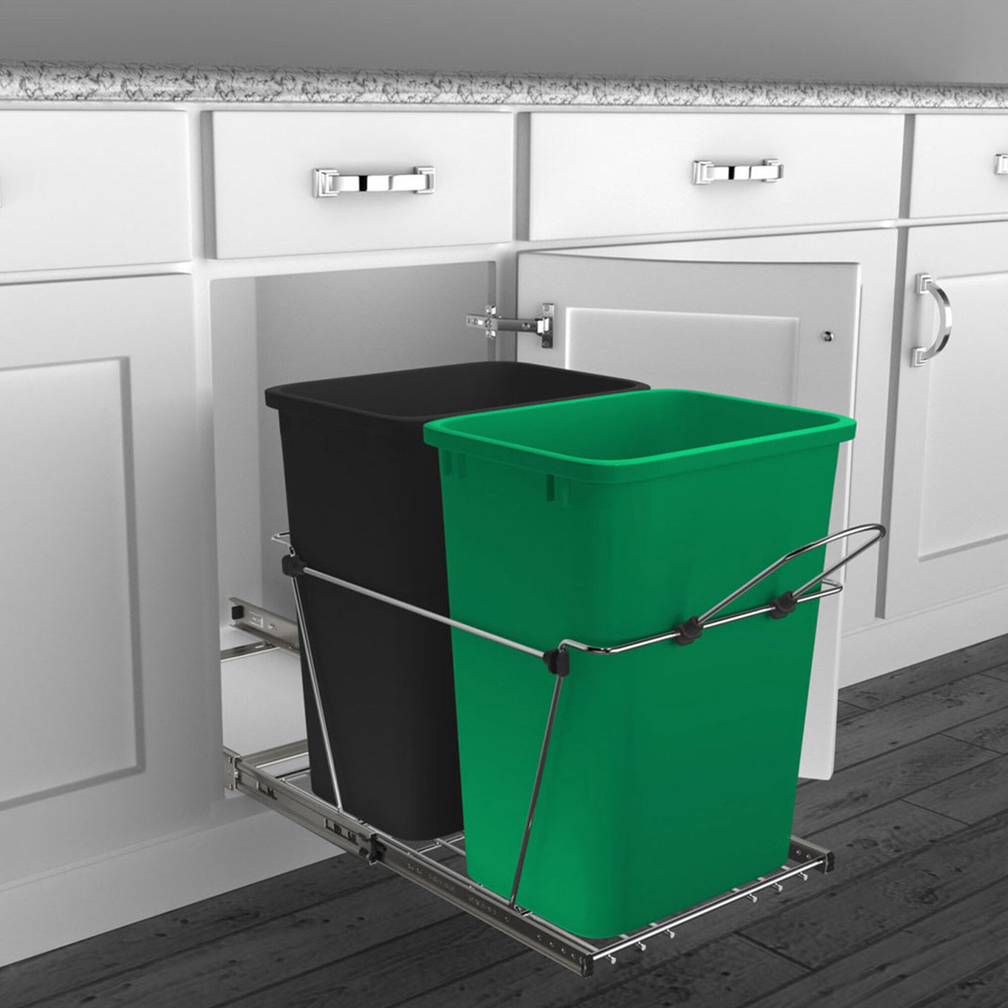 Rev-A-Shelf 252041 Pullout-Trash-Cans - View #2