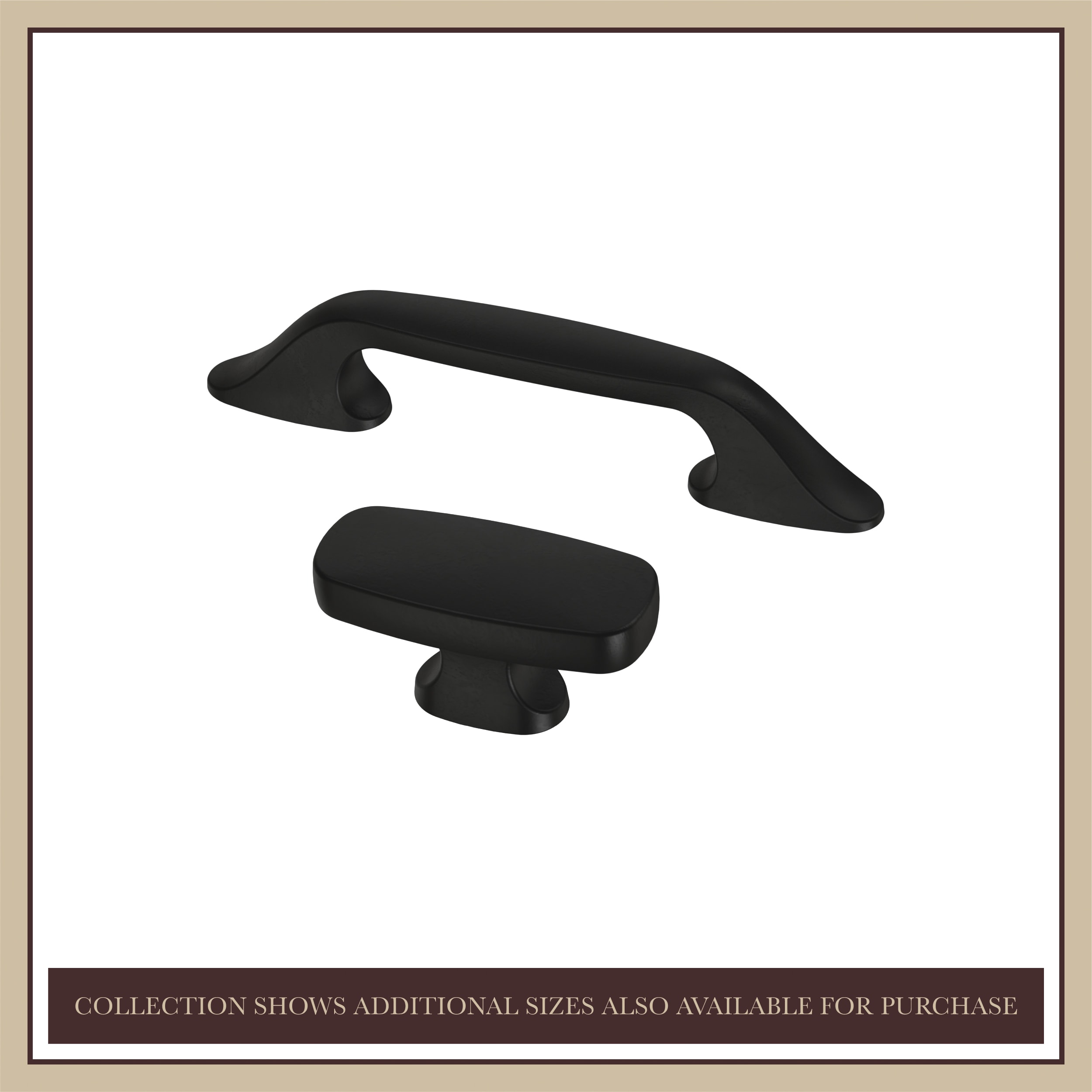 allen + roth P47197W-FB-C Cabinet-Pulls - View #3
