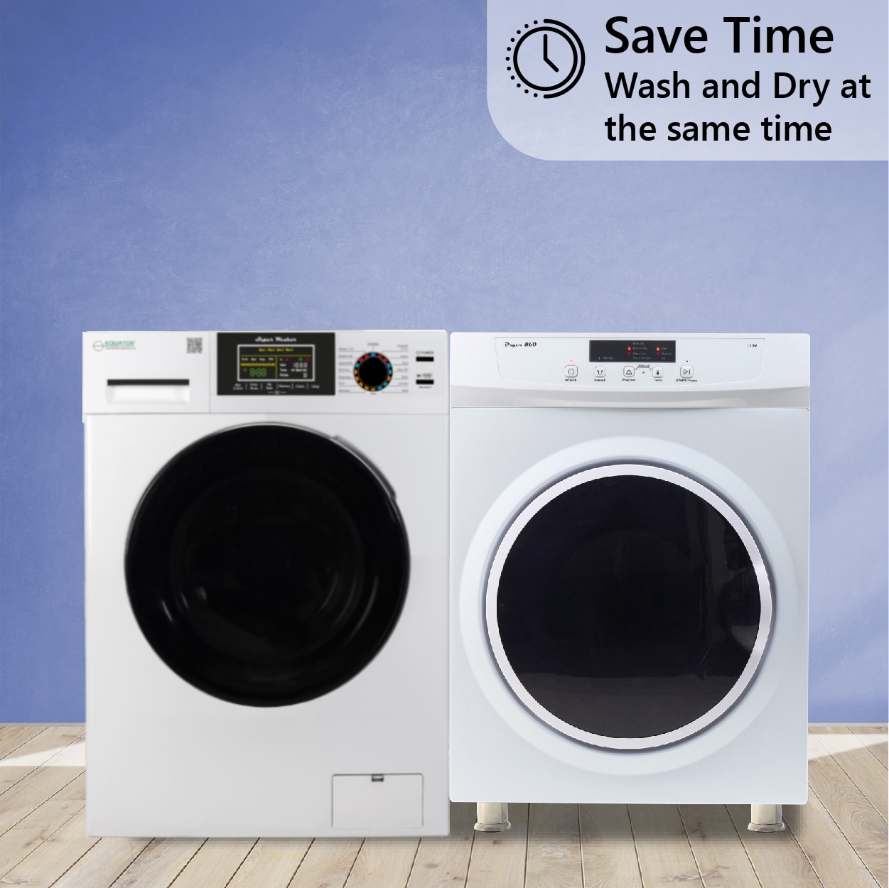 Equator Advanced Appliances EW 835 + ED 860 Combo-Washer-And-Dryer - View #19