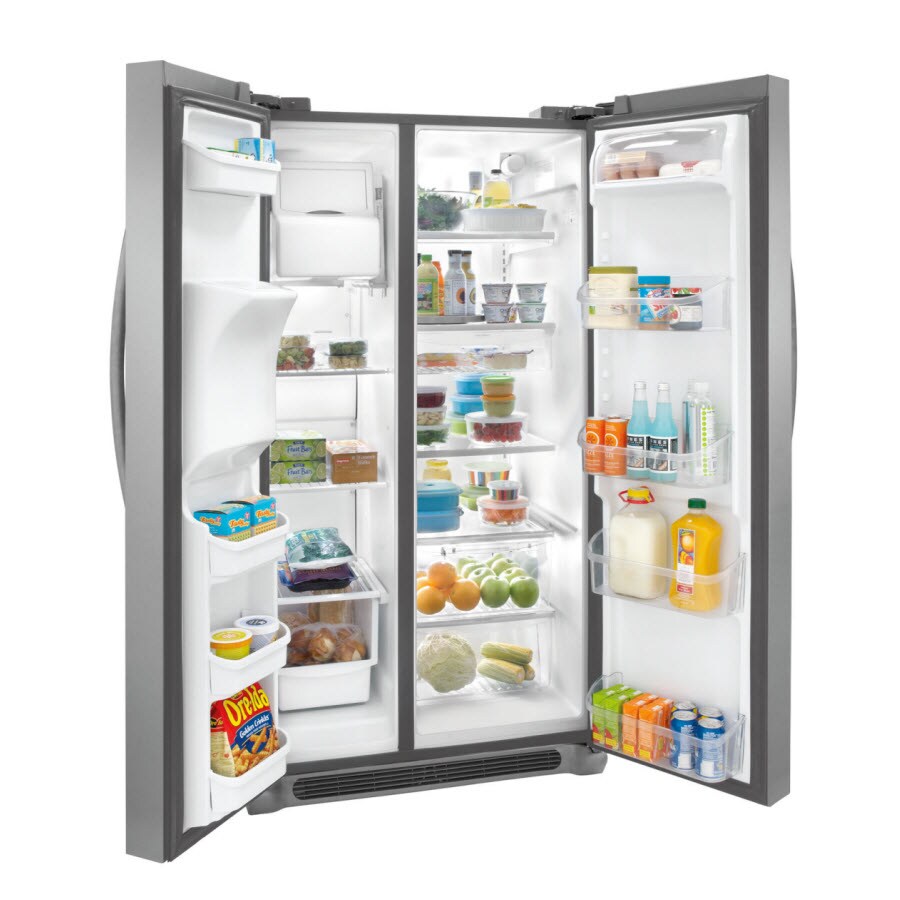 Frigidaire Gallery 26.1-cu ft Side-by-Side Refrigerator with Ice 