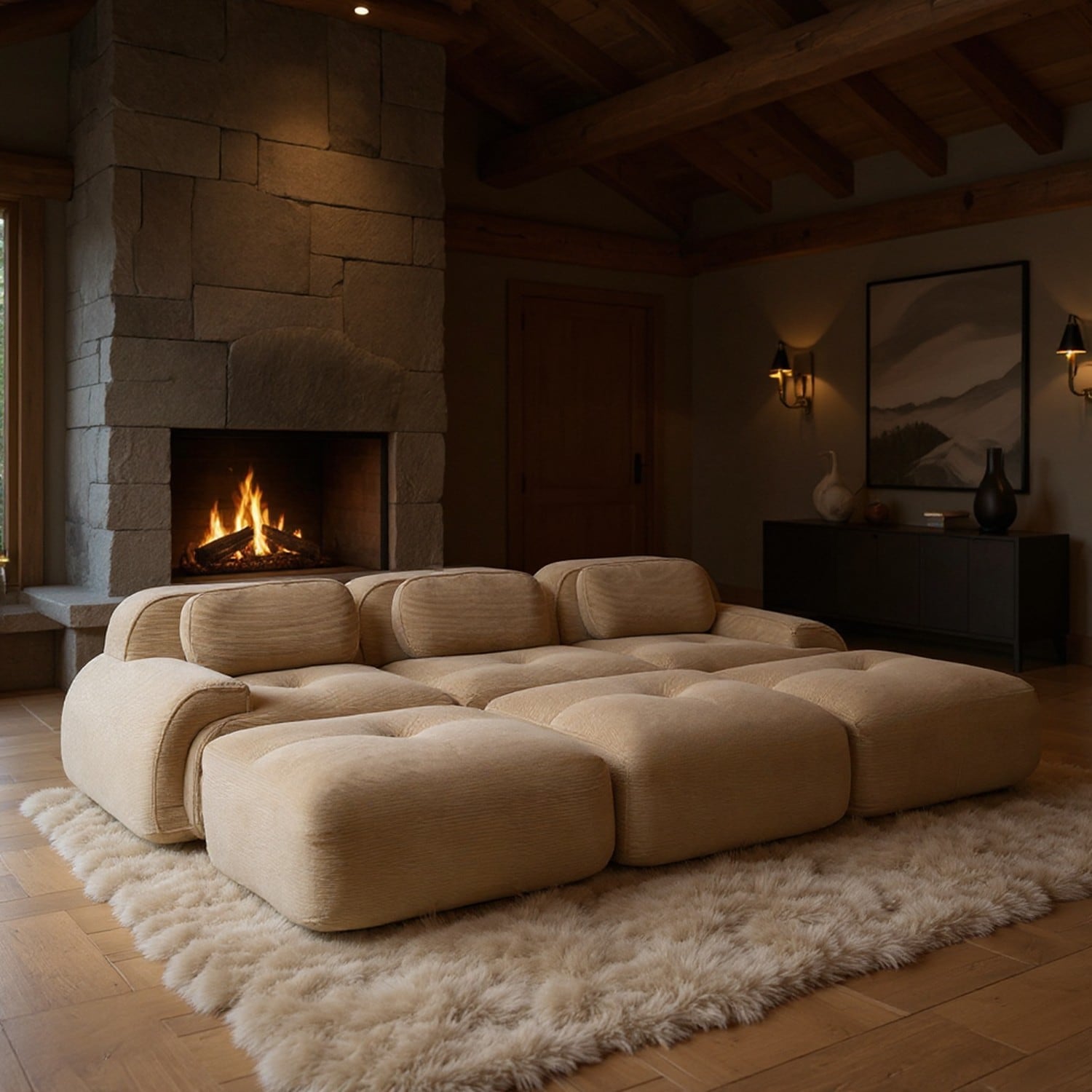 Homy Casa SMZO-GYU-CM Sofas-Loveseats - View #4