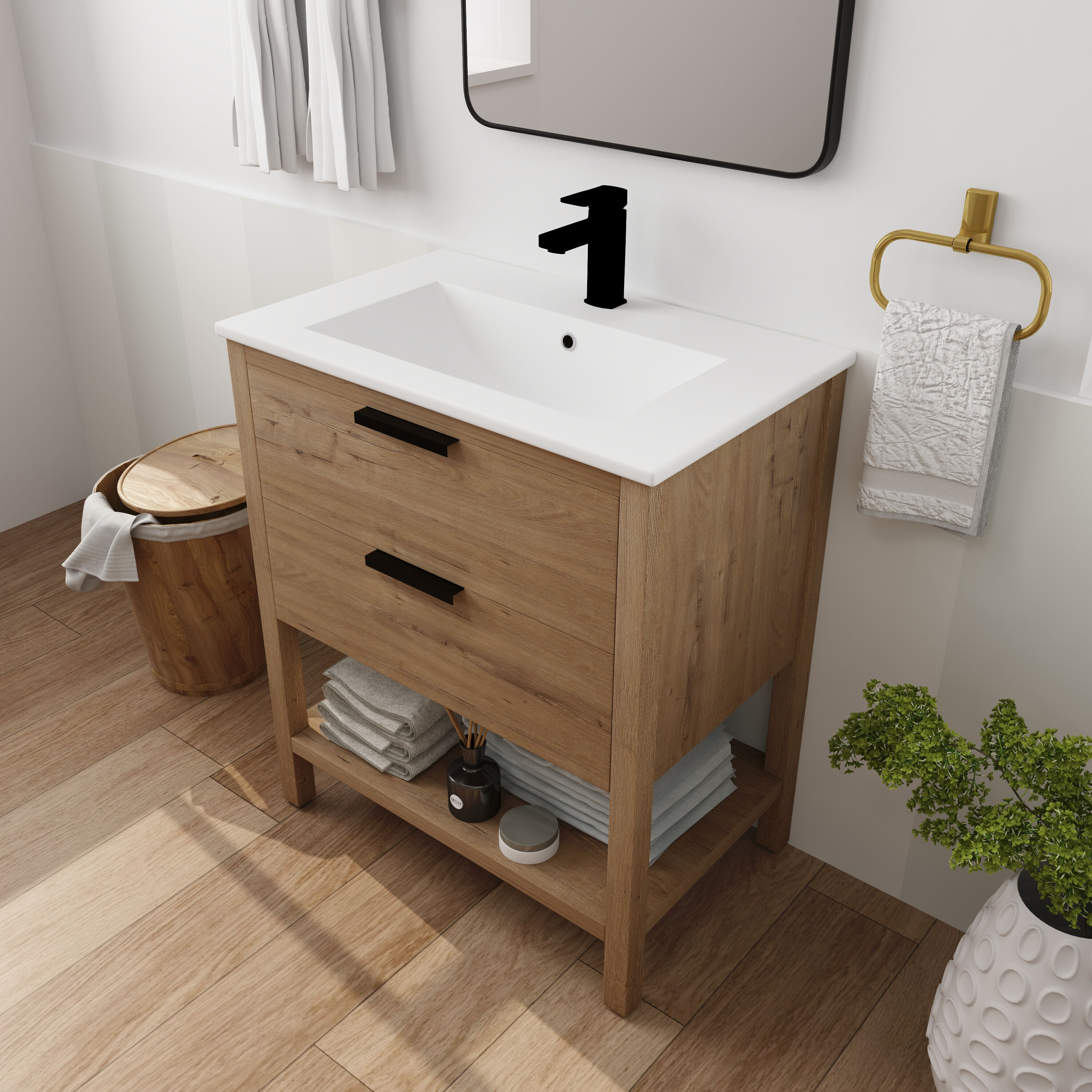 Forclover QNM-0130-IMO Bath-Vanity-Combo - View #12