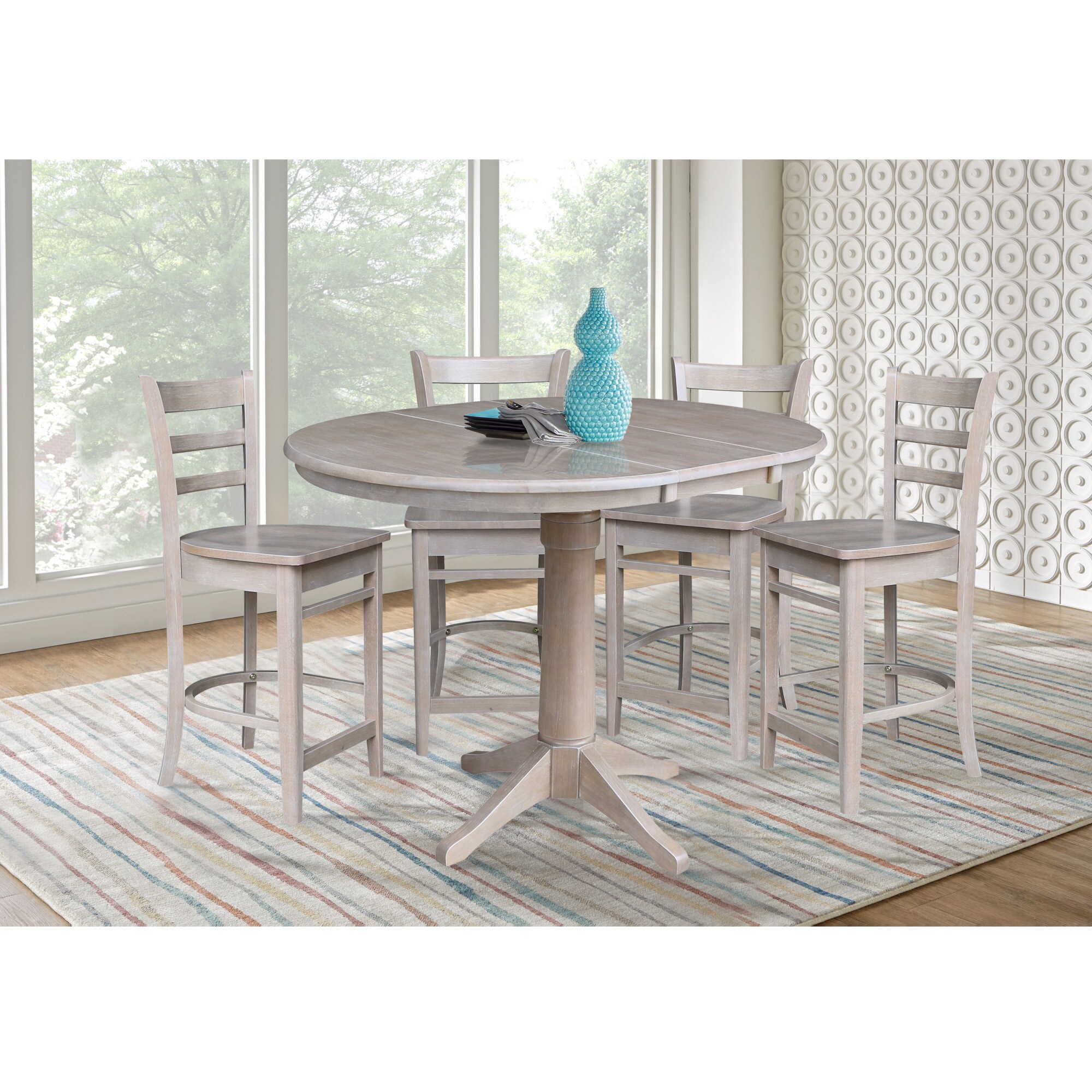 International Concepts K09-36RXT-27-S6172-4 Dining-Sets - View #2