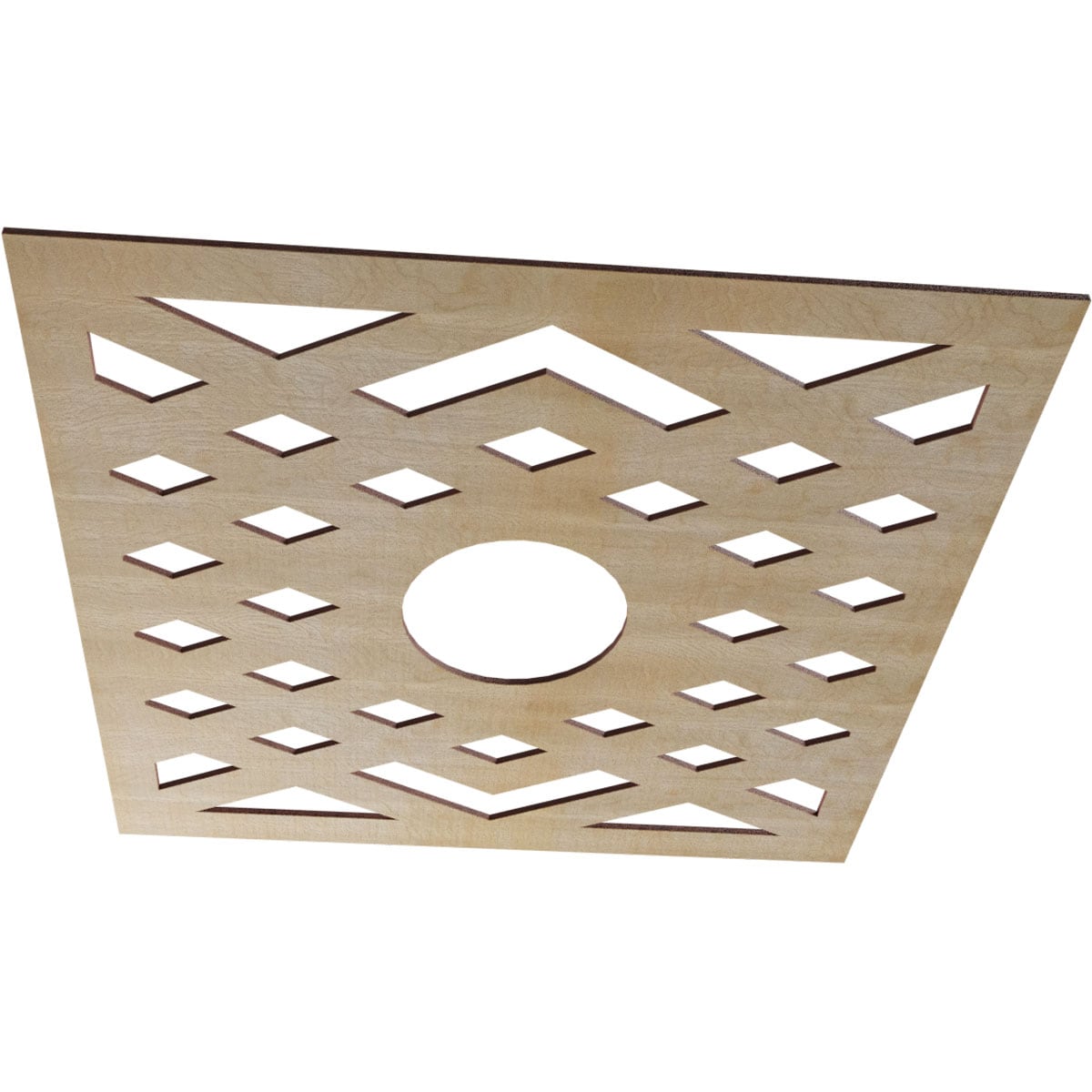 Ekena Millwork CMWP26X26X0375CHBI Ceiling-Medallions - View #2