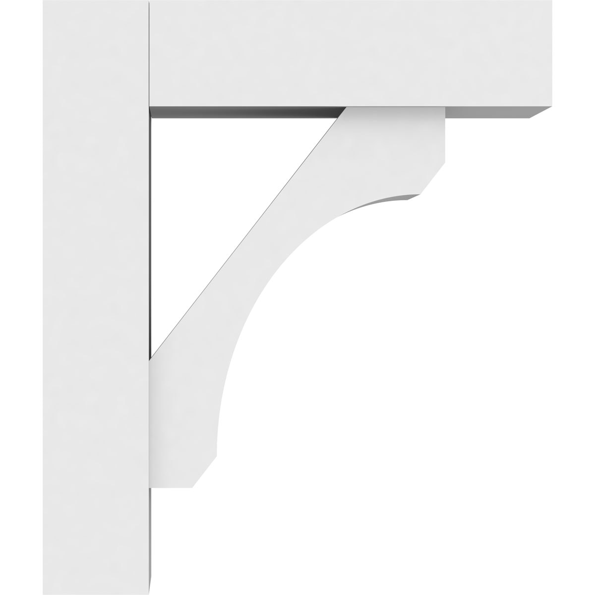 Ekena Millwork BKTP05X12X14LEC05 Exterior-Brackets-Braces - View #3