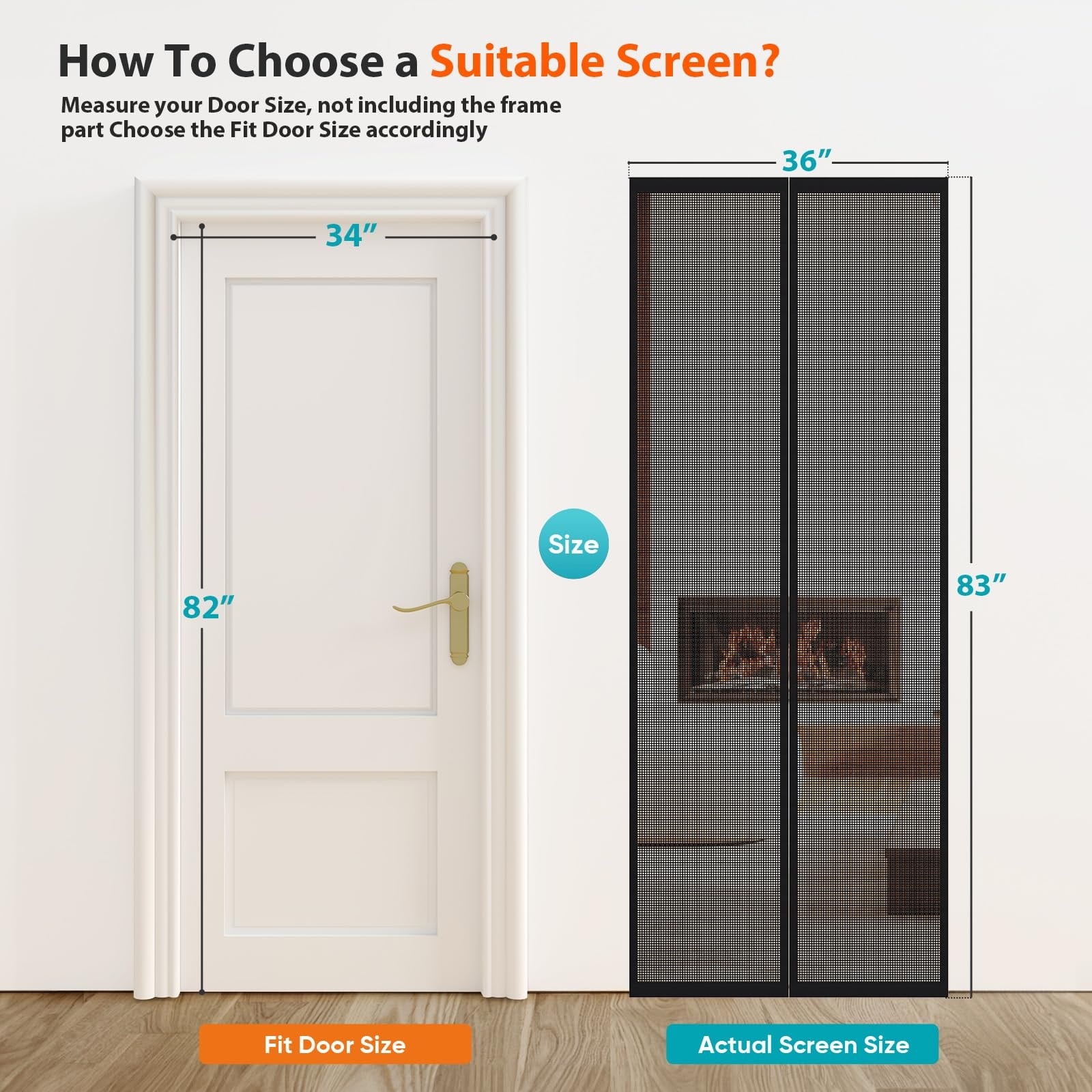 Phyfalip LPF0503C79 Screen-Doors - View #5