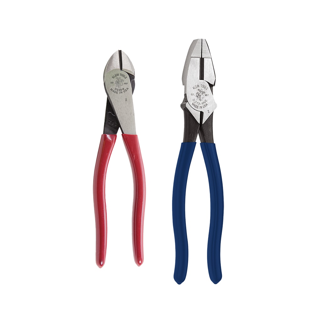 Klein Tools 9-in Electrical Lineman Pliers with Wire Cutter | D2139NE2288