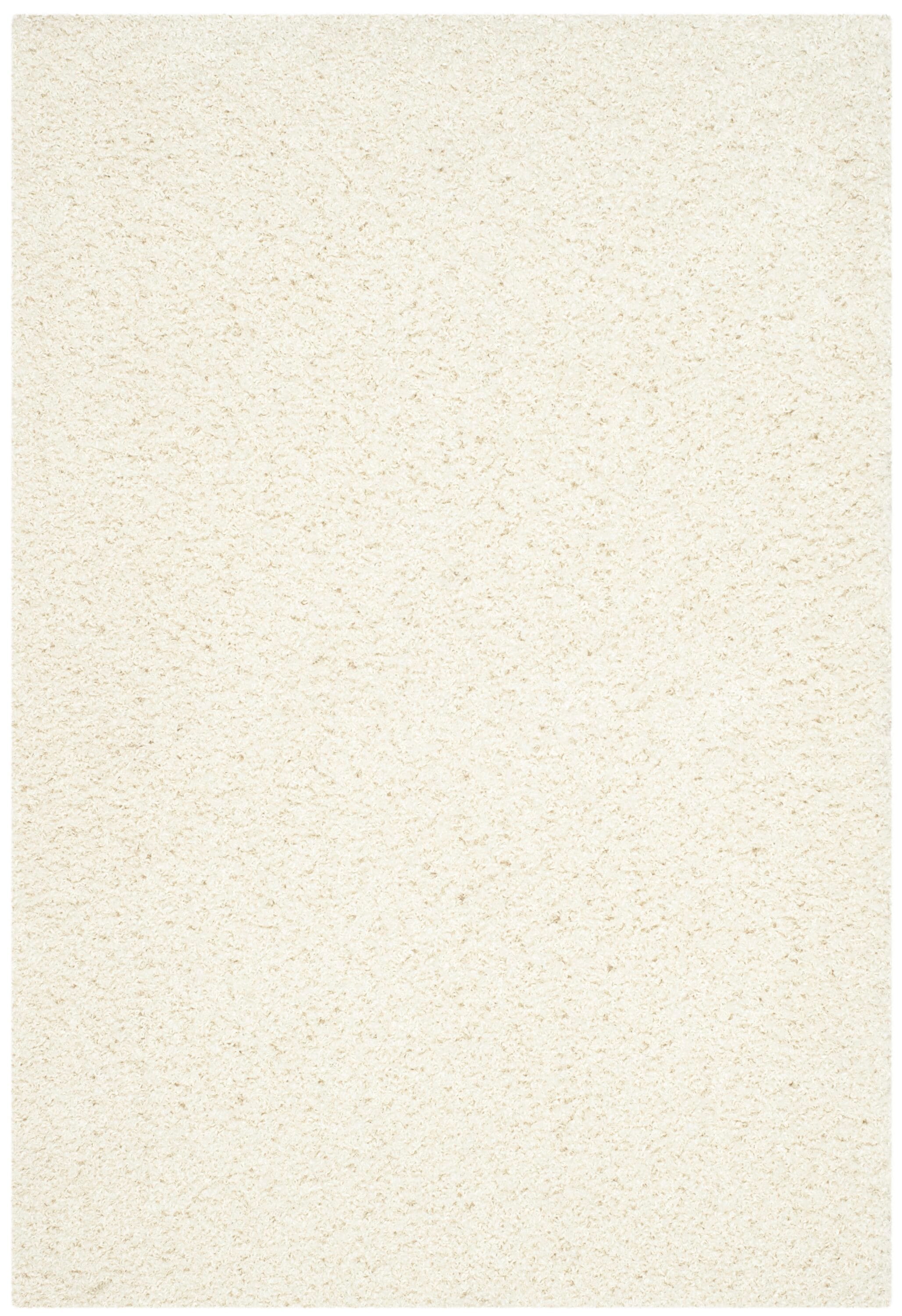 Safavieh SG271A-8 Sheep Shag 8 x 10 (ft) Tufted Polyester Ivory Rectangular Indoor Solid Area rug