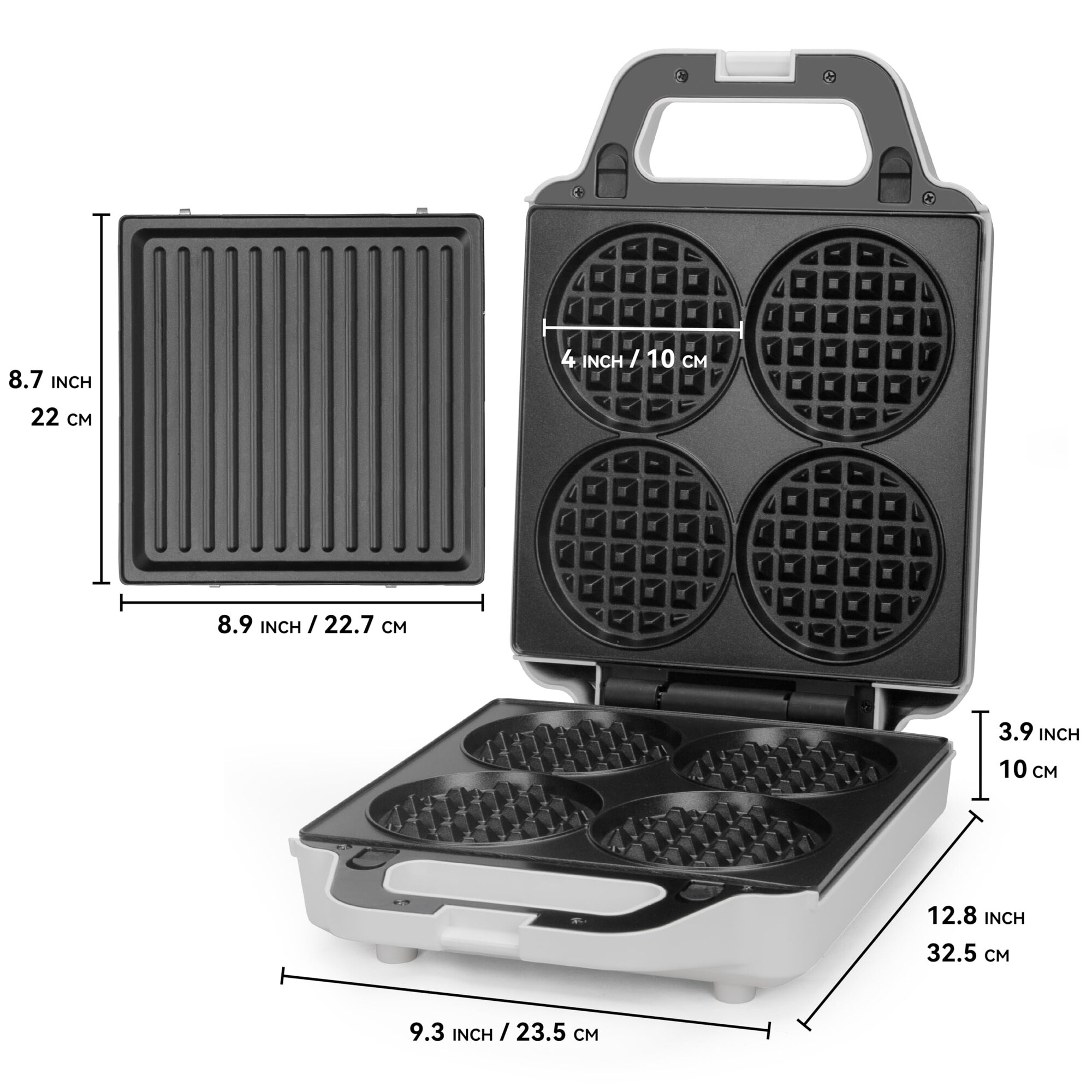 Aoibox LABC4B8X Waffle-Makers - View #8