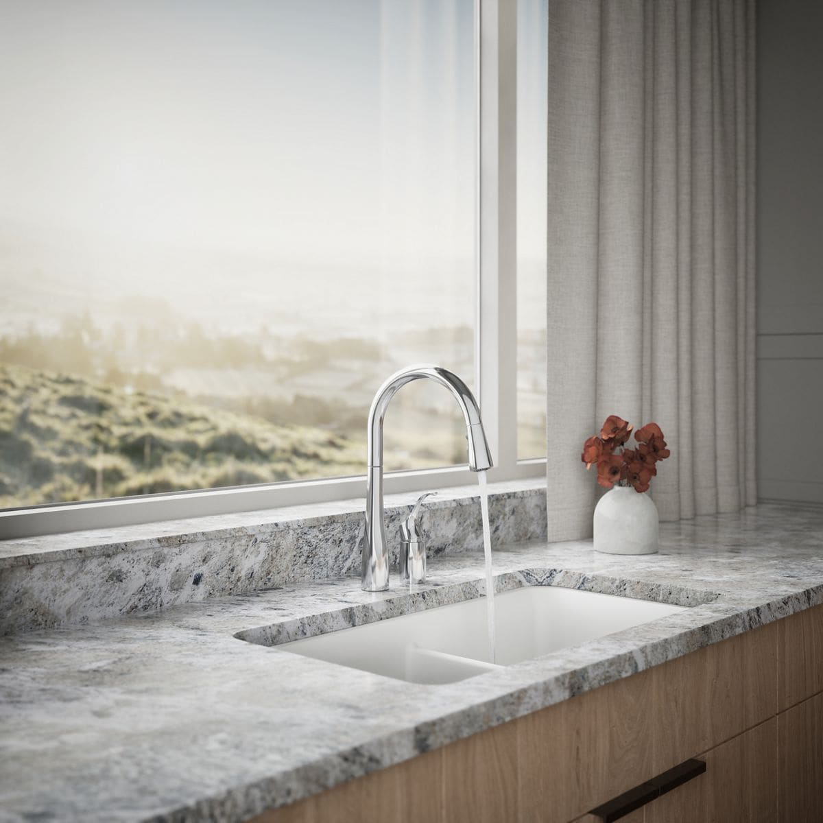 KOHLER 647-CP Kitchen-Faucets - View #13