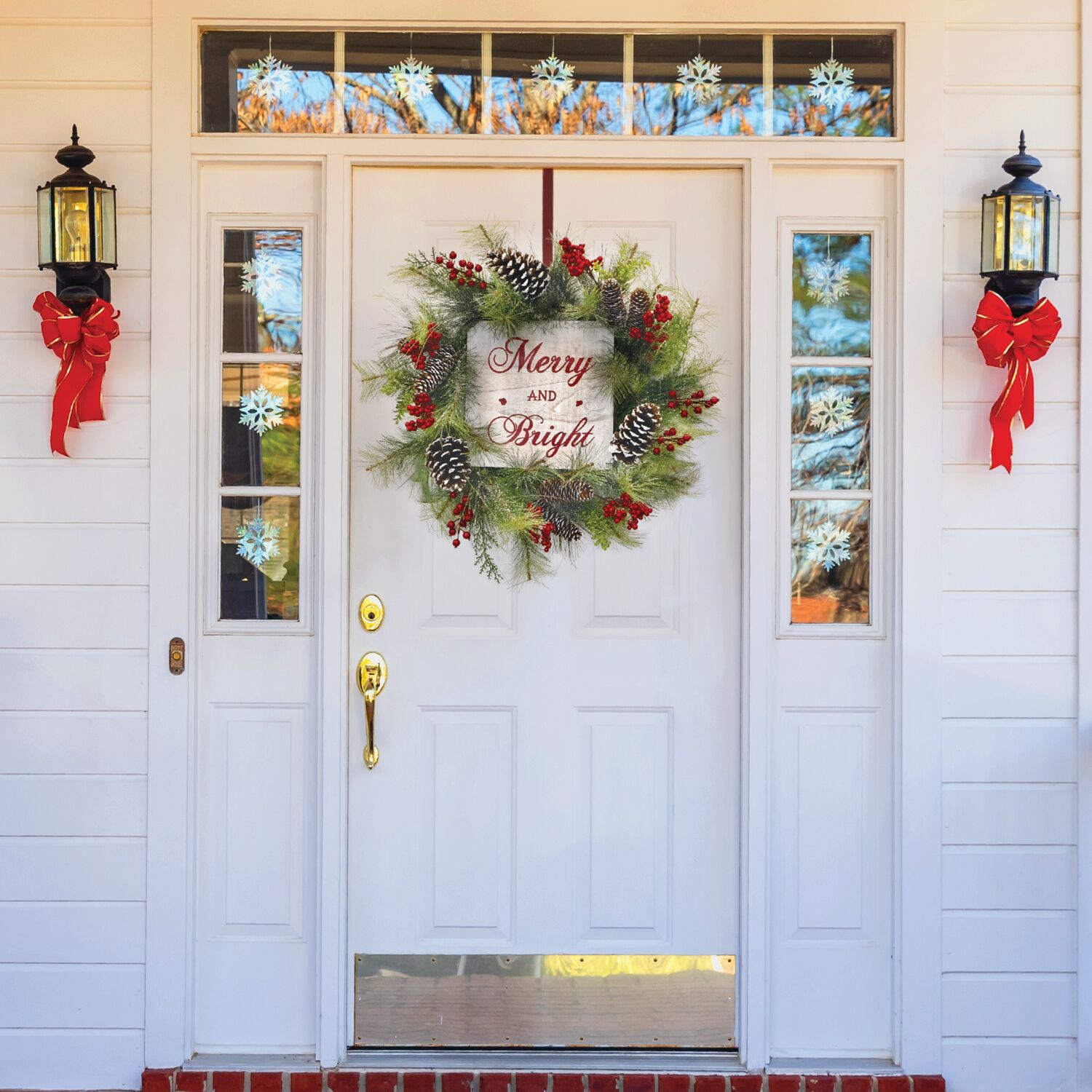 Fraser Hill Farm FF026CHWR001-0GR Artificial-Christmas-Wreaths - View #10