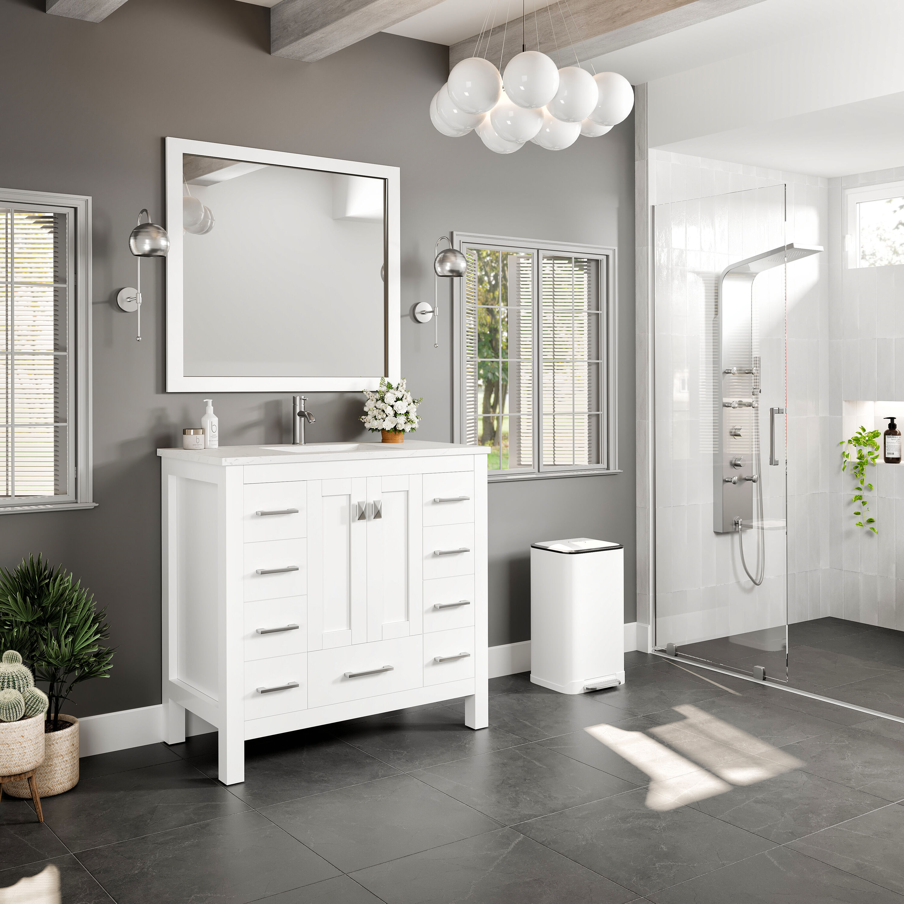 Eviva EVVN411-36X18WQ Bath-Vanity-Combo - View #7
