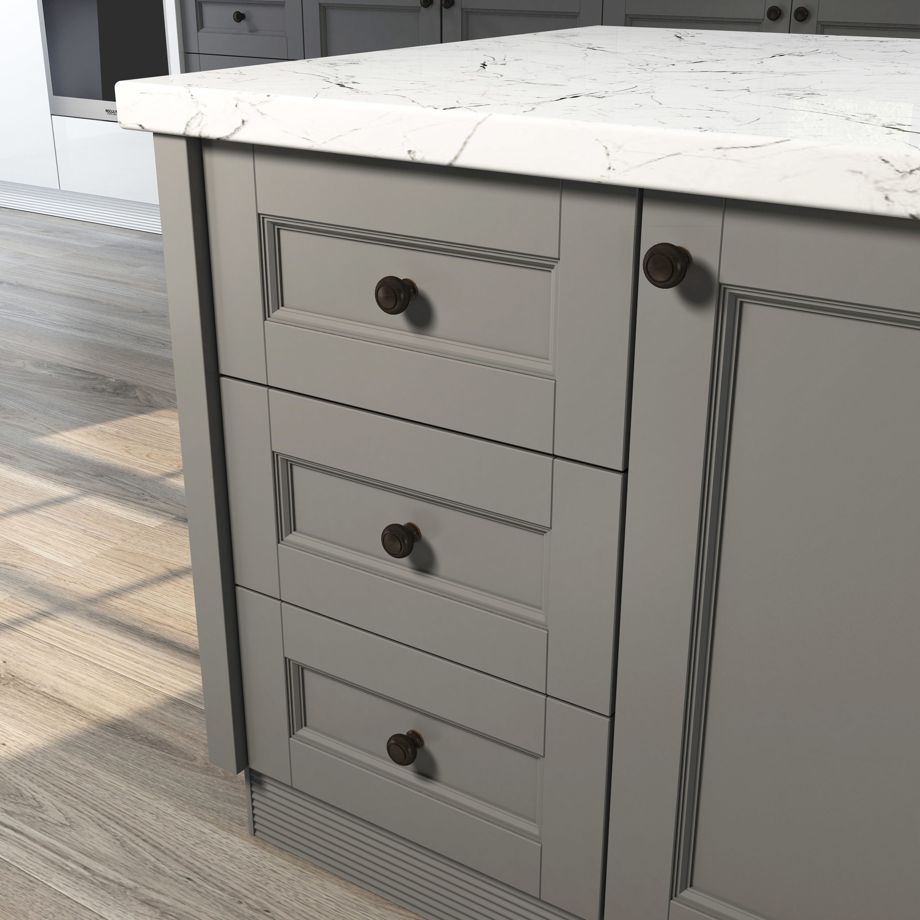 allen + roth Z780-31.5-EORB Cabinet-Knobs - View #10