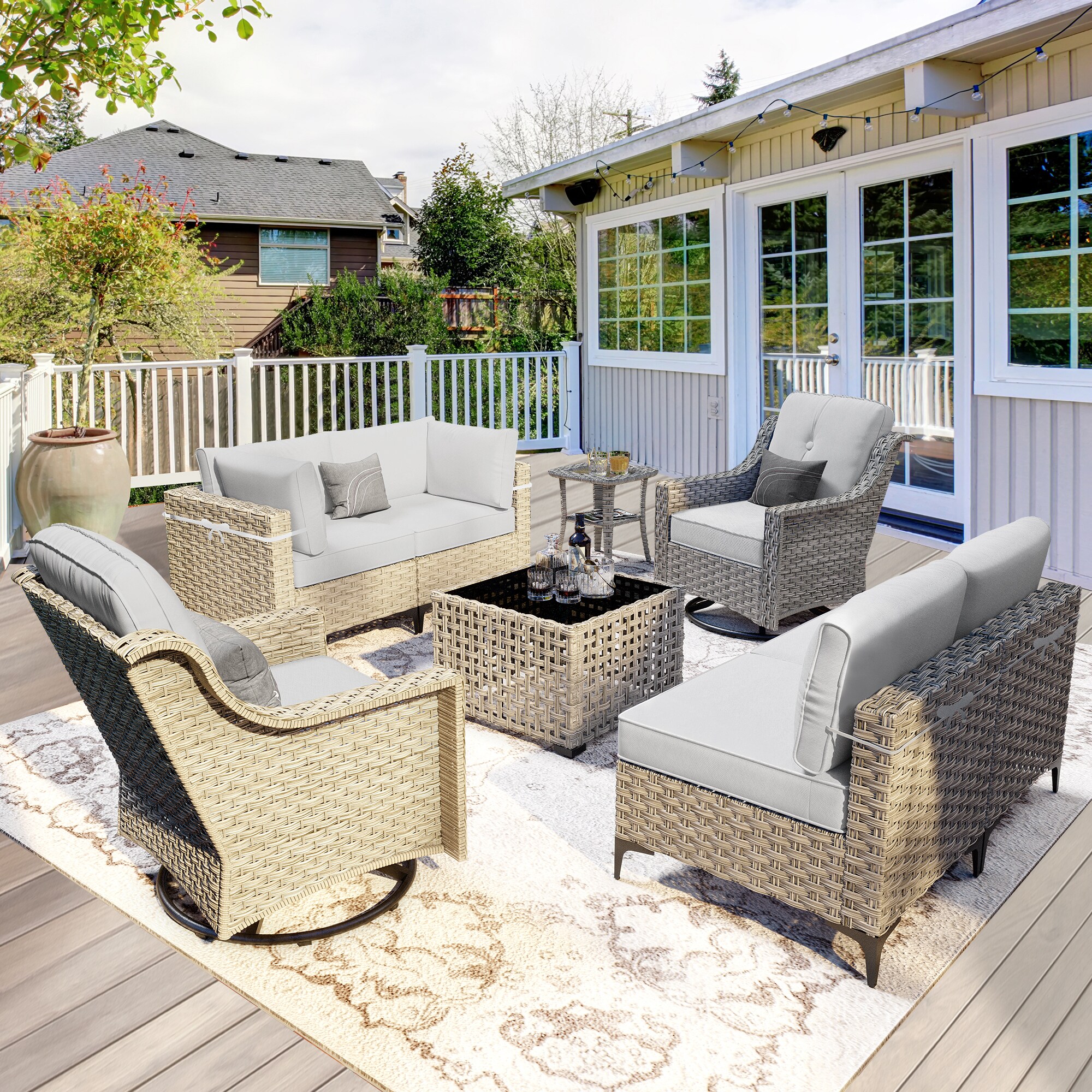 Ovios SK408YP Patio-Conversation-Sets - View #8