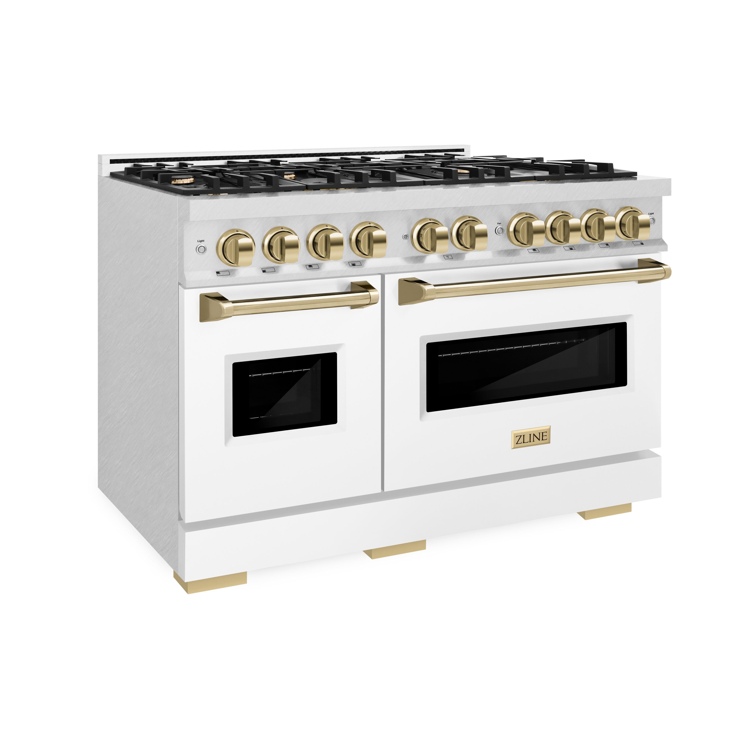 ZLINE KITCHEN & BATH CDRSZ-WM-48-G Double-Dual-Fuel-Ranges - View #2
