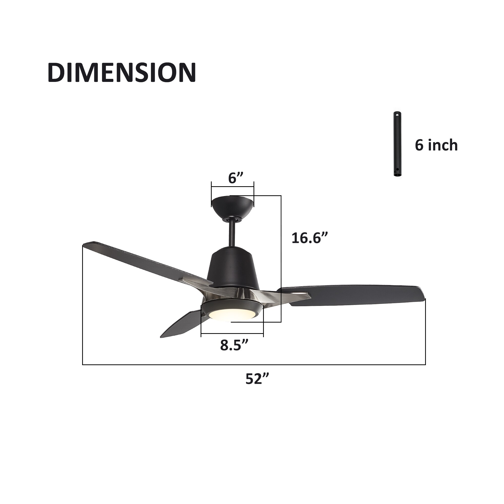 CARRO USA LWGS-523F-L12-B2-1 Ceiling-Fans - View #11