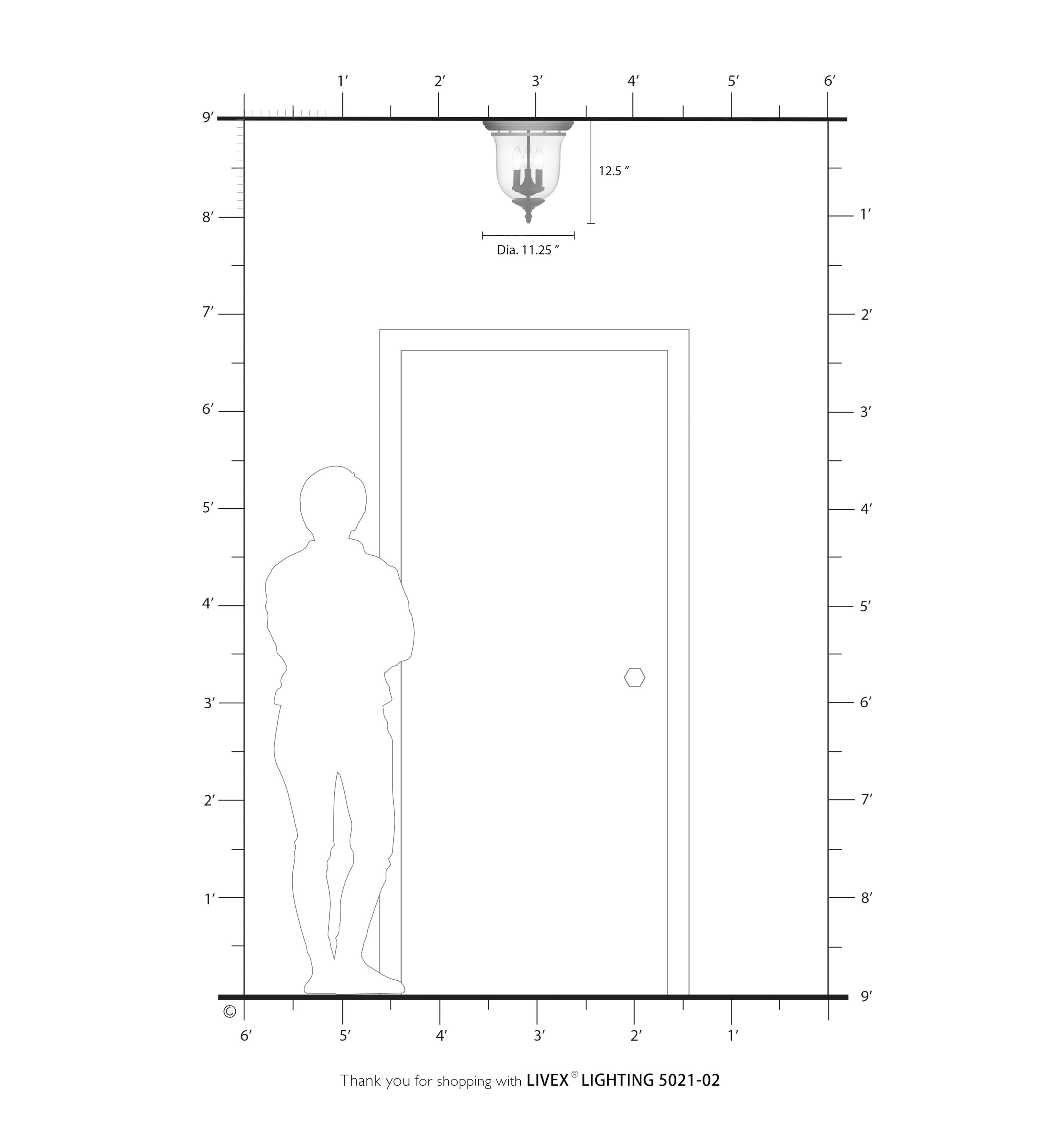 Livex Lighting 5021-02 flushmounts - View #4