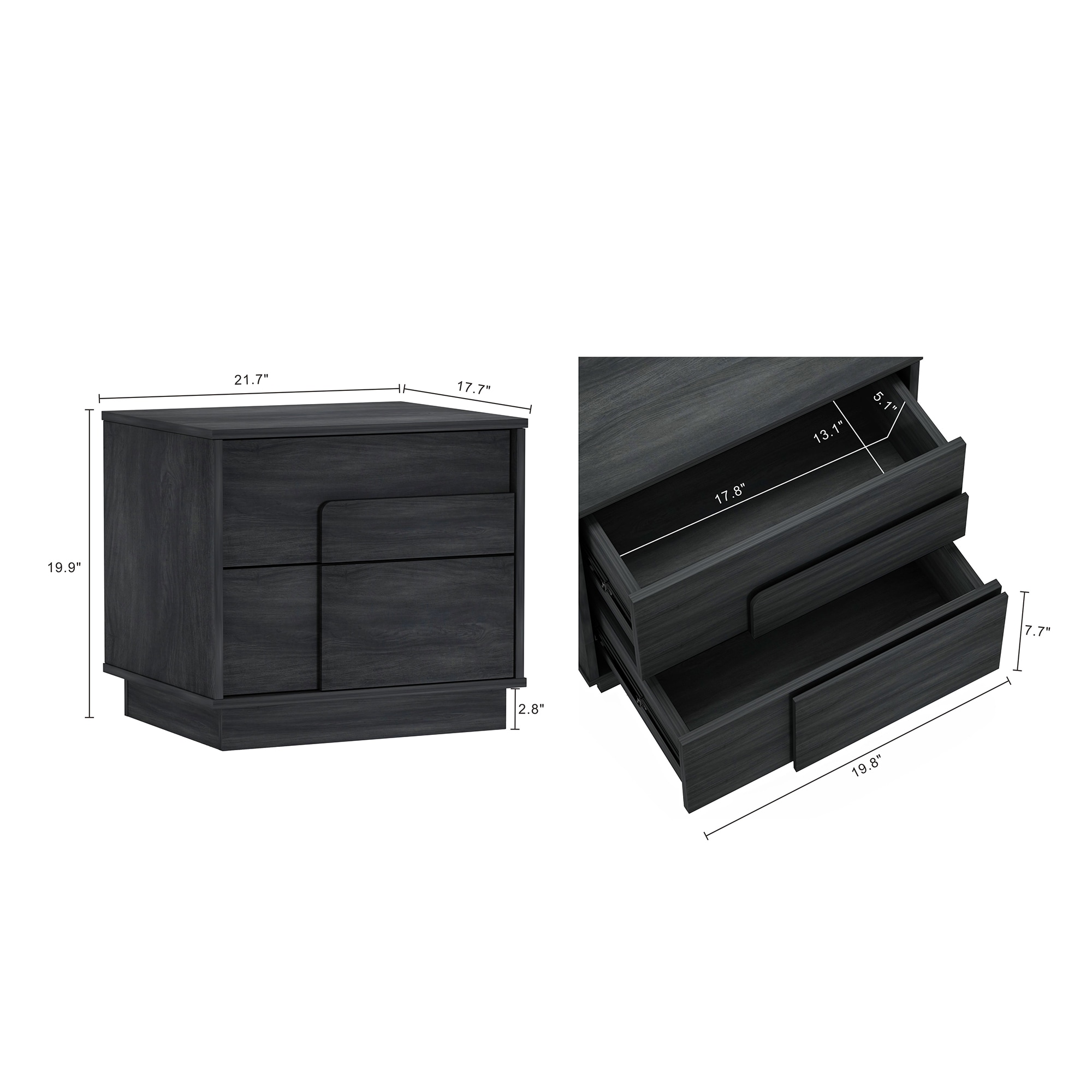 Manhattan Comfort NS003-GY nightstands - View #3