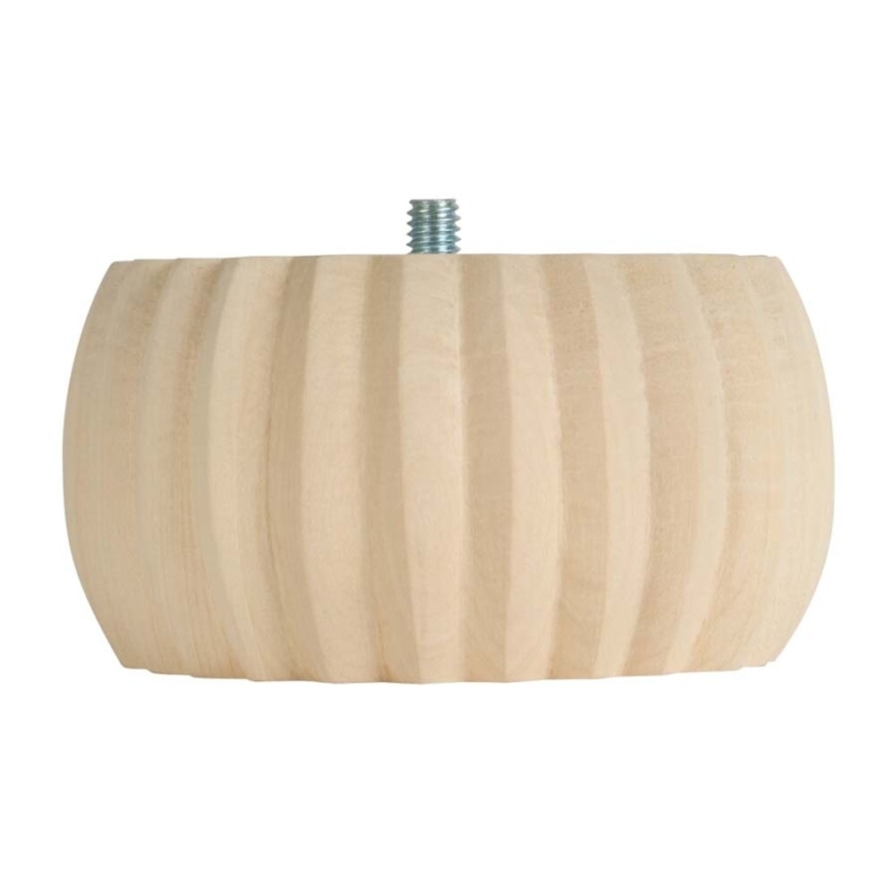 Waddell Ash Bun Feet Sofa Table Leg (4in x 2in) at