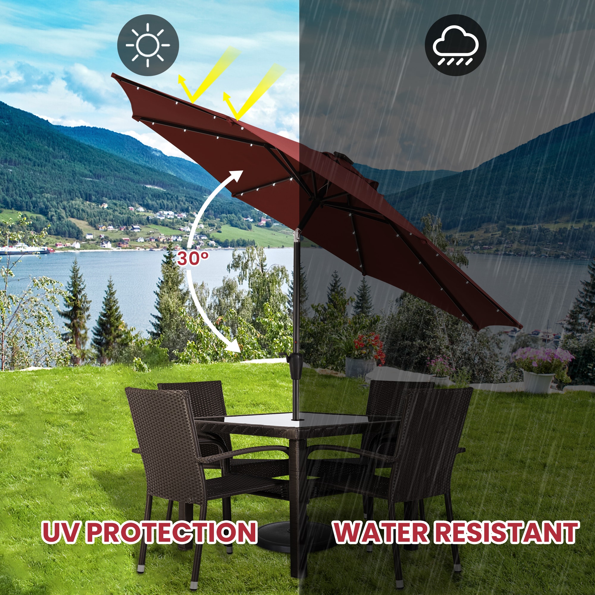 Sun-Ray 8L1002 Umbrellas-2 - View #3