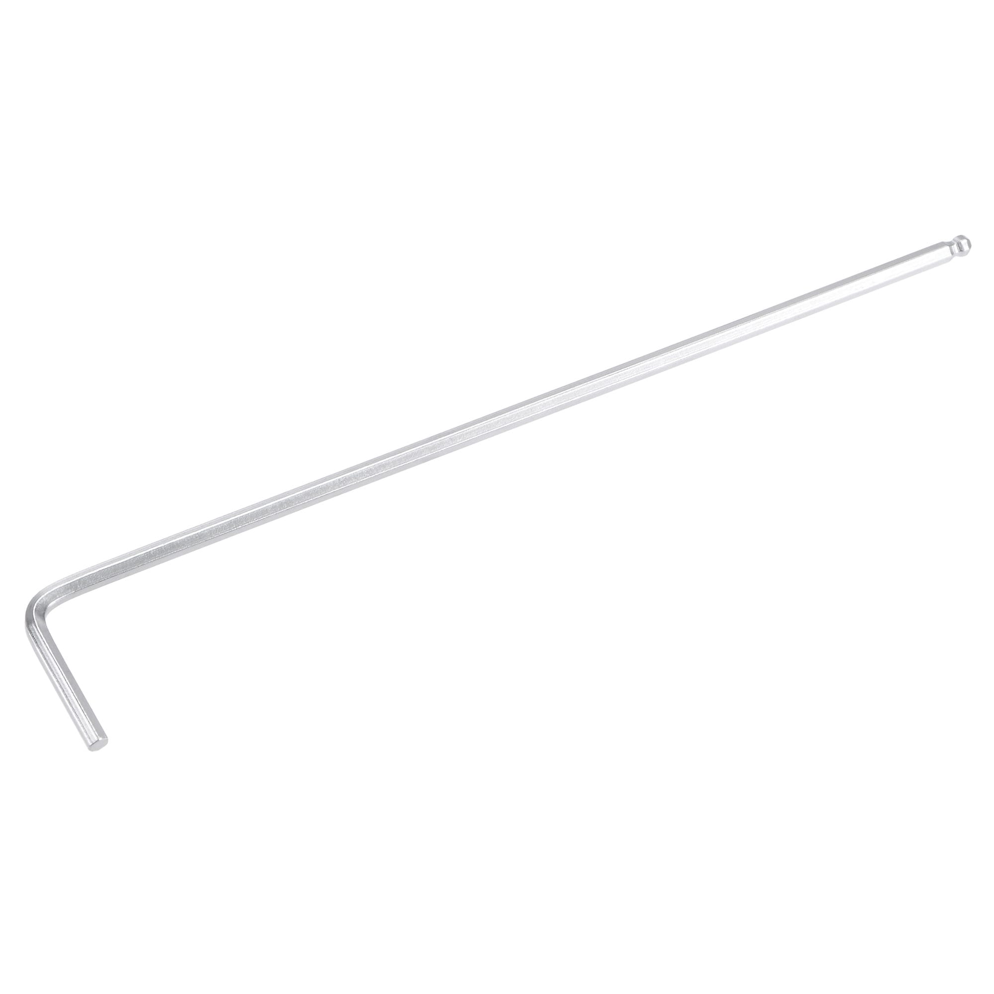 Unique Bargains 2mm Ball End Hex Key Wrench L Shaped Long Arm CR-V Repairing Tool