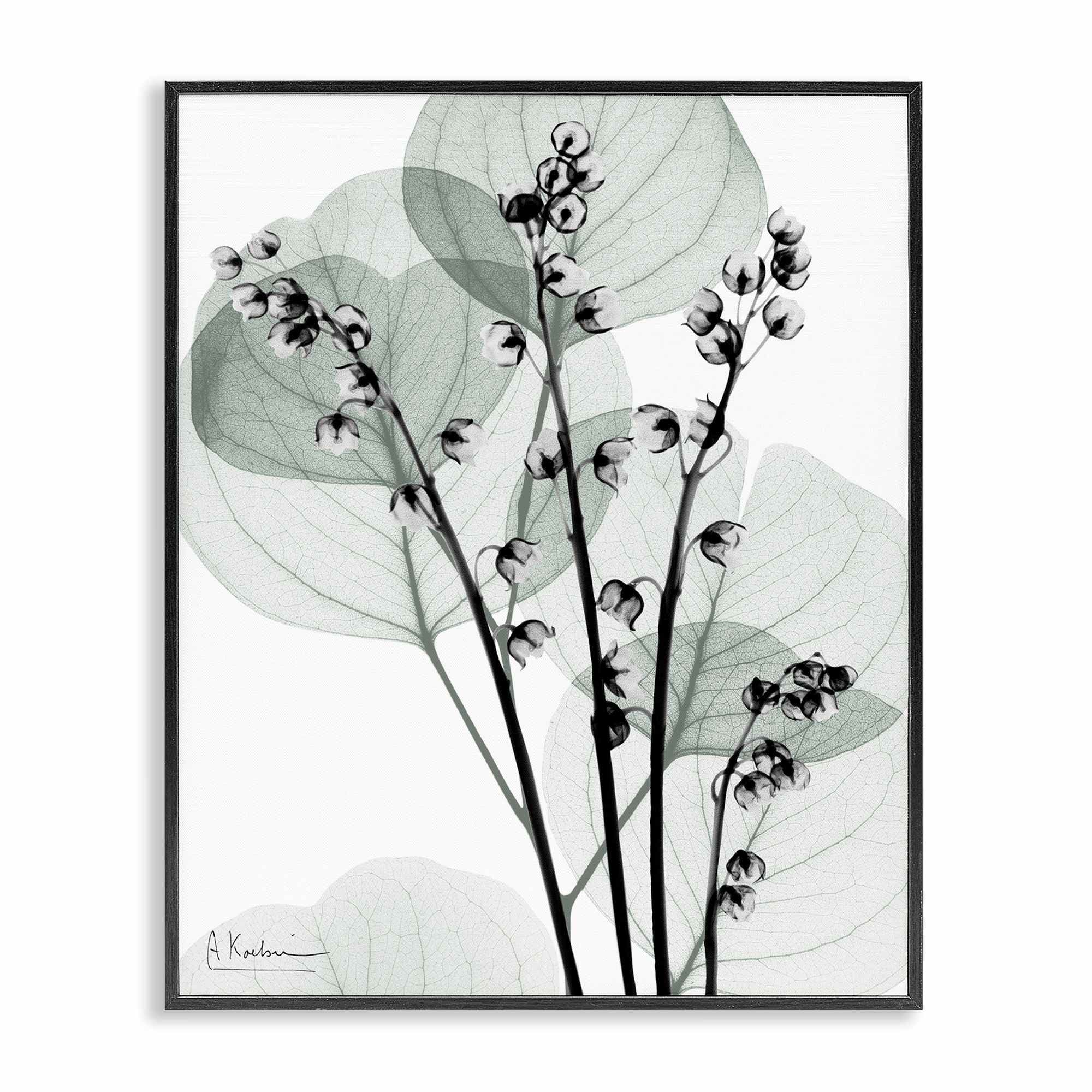 Stupell Industries BS-009-FR-24X30 Fresh Minimalist Herbs Black Framed Giclee Art By Albert Koetsier 24 x 30