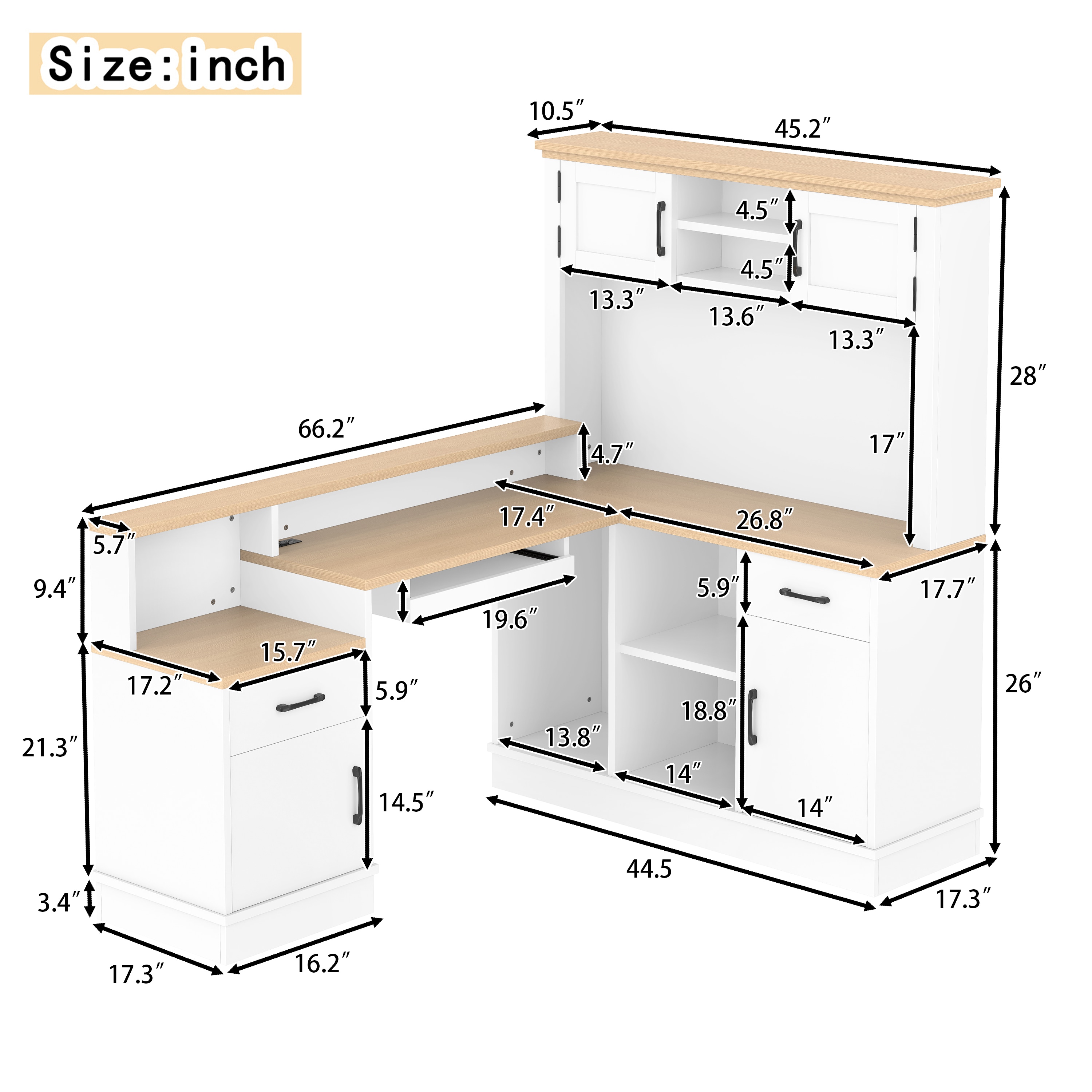 Huluwat DJ-80S00269 desks - View #3