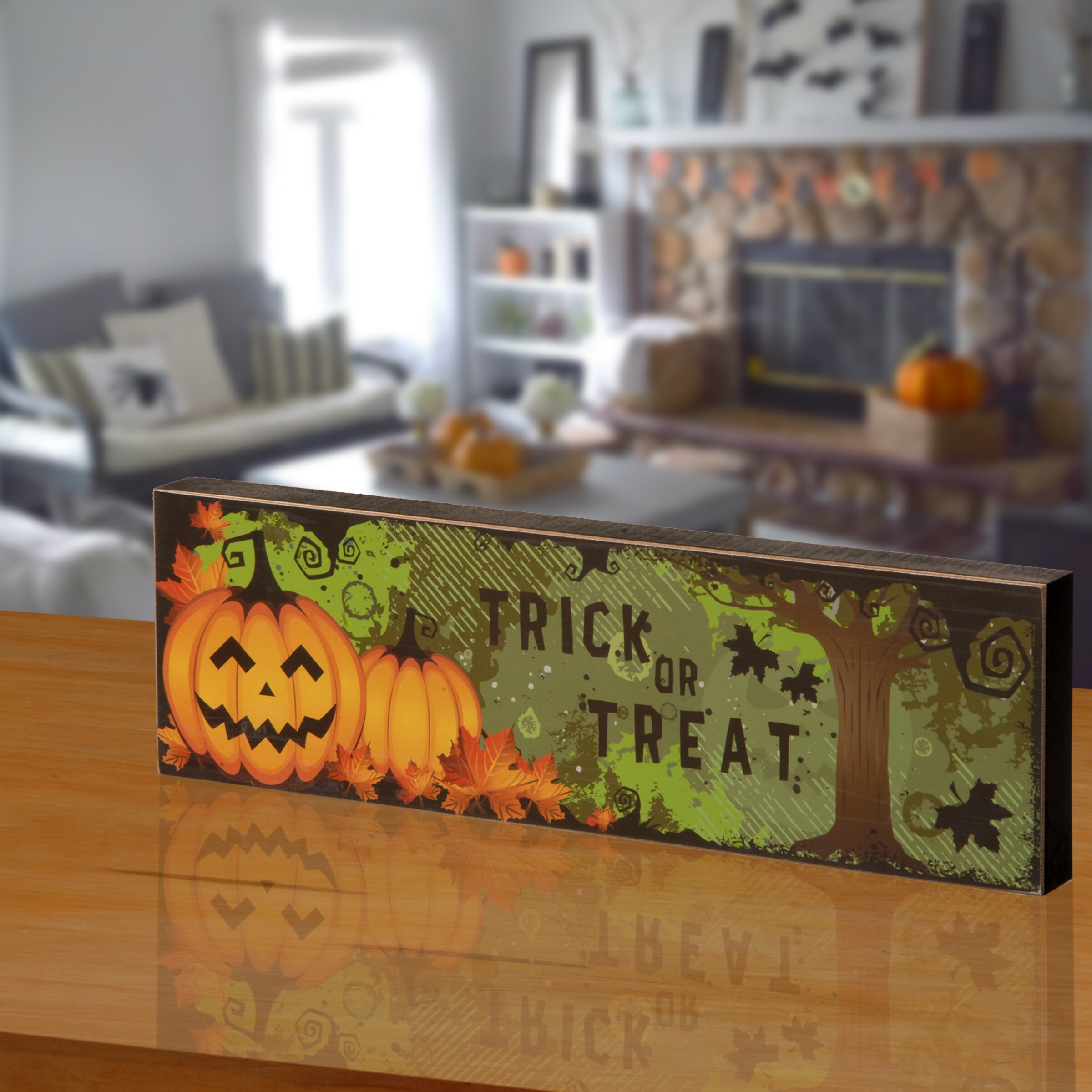 National Tree Company MZH-4581A Table-Halloween-Decor - View #2