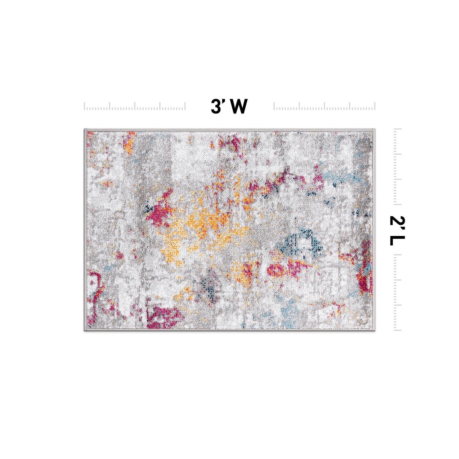 World Rug Gallery 935MULTI2X3 rugs - View #3