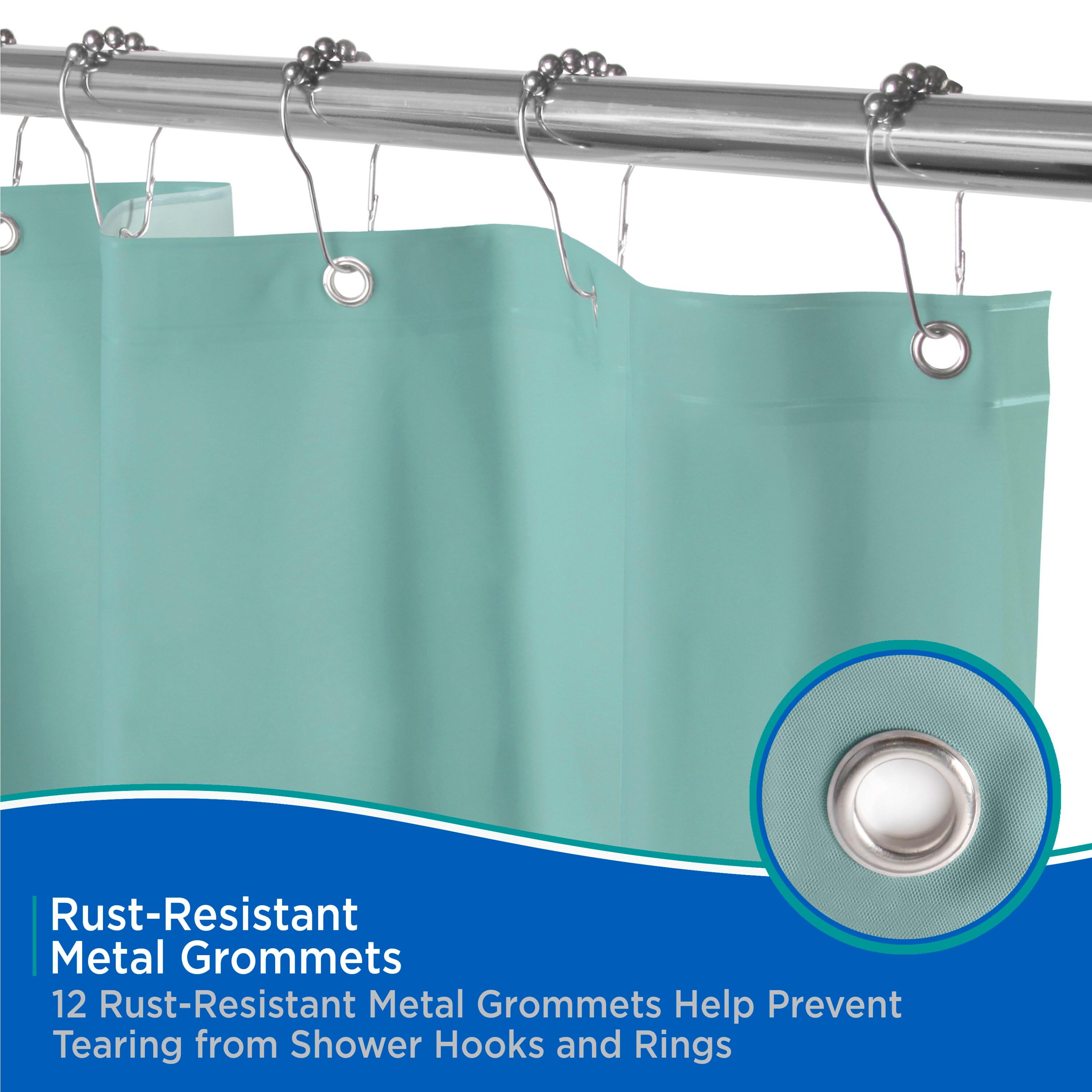 Kenney KN61437 Shower-Curtains-Liners - View #4
