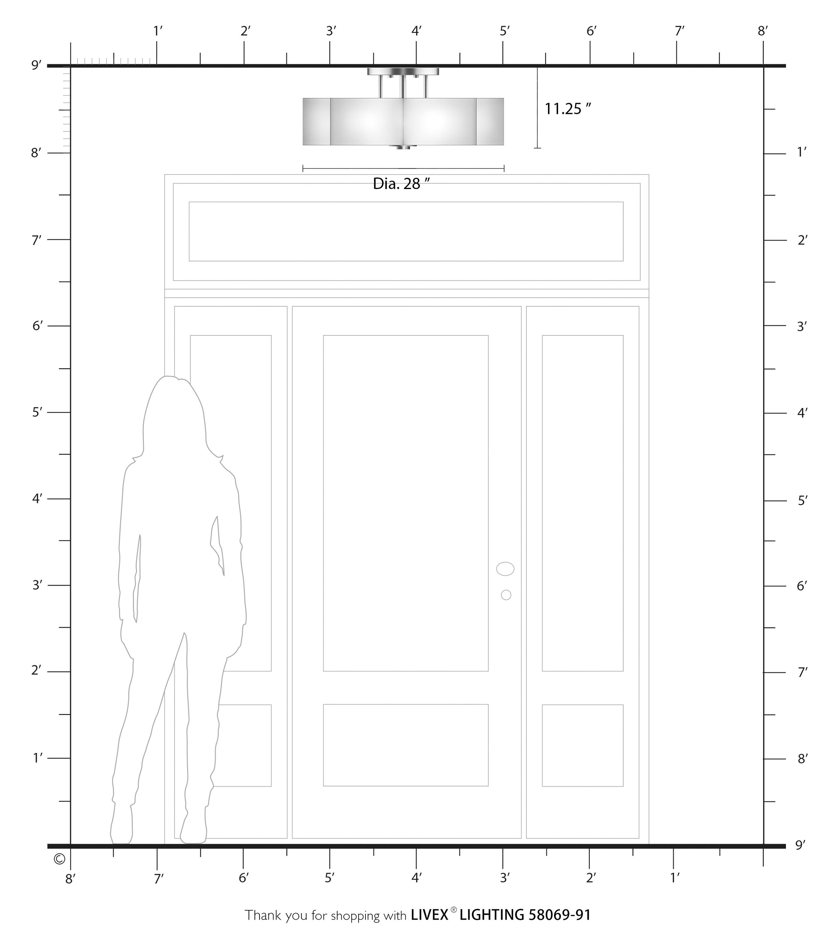 Livex Lighting 58069-91 flushmounts - View #9