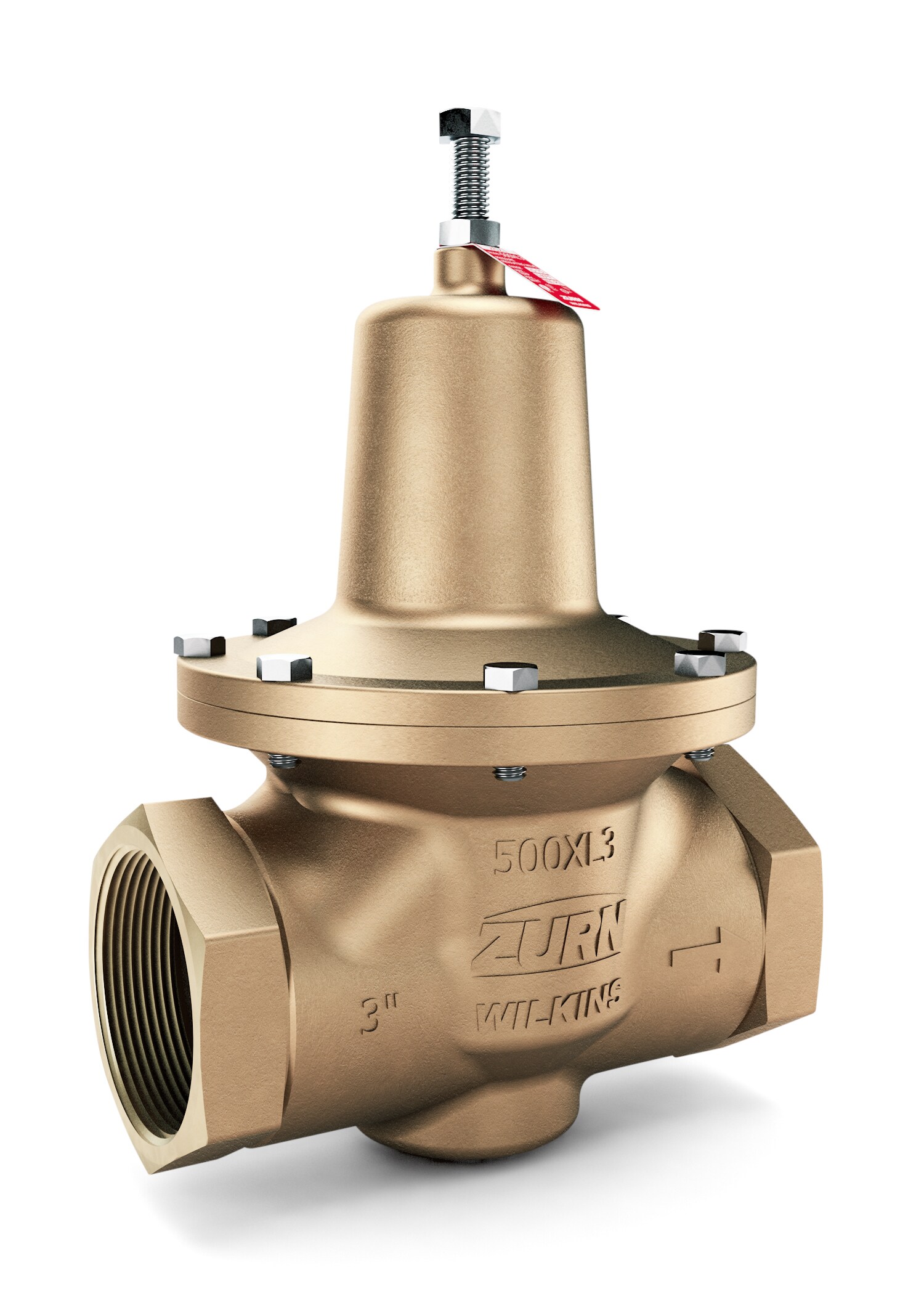 Zurn Wilkins 3 In Fnpt Bronze Pressure Reducing Valve In The Pressure Relief Valves And Regulators 5742