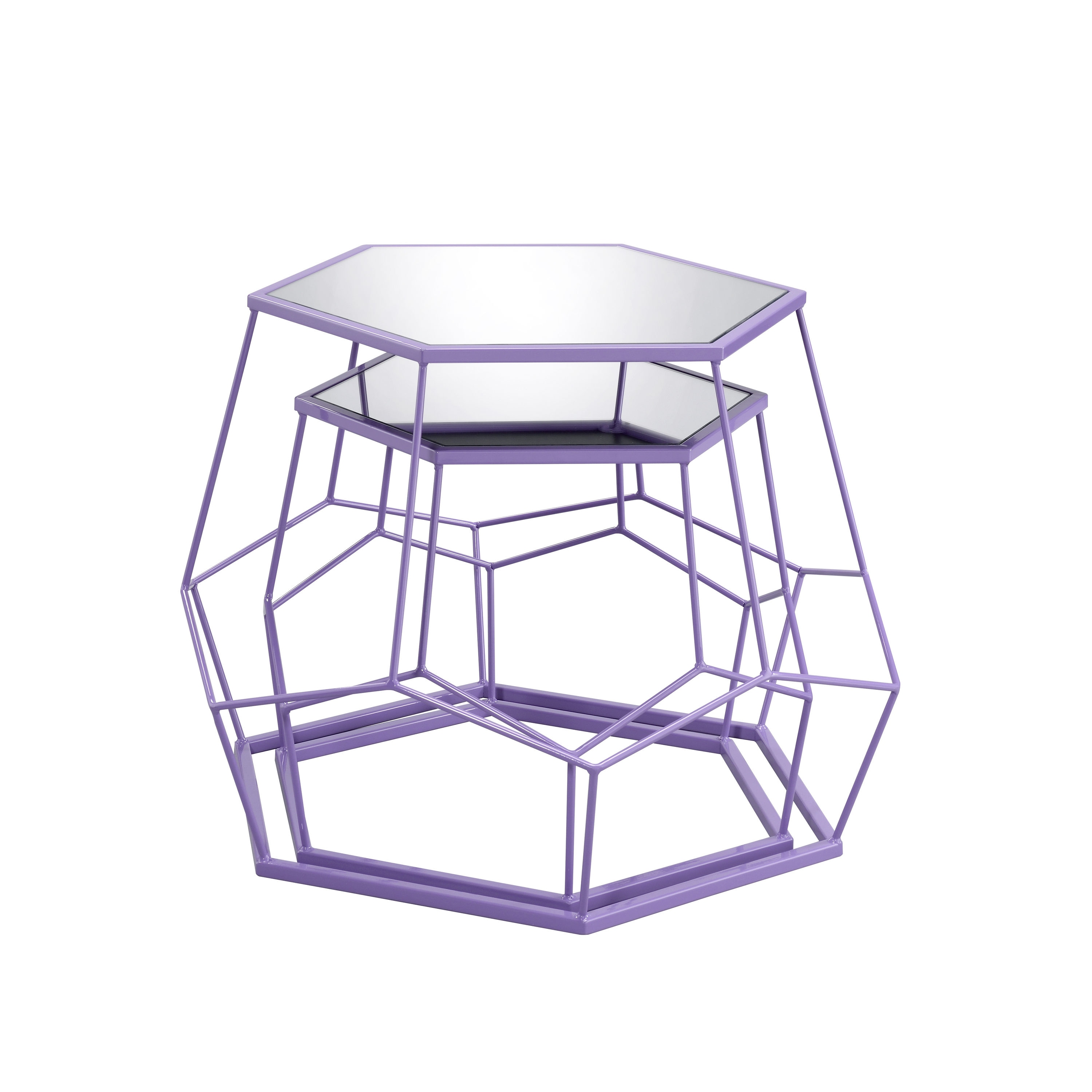 Furniture of America IDF-AC324PR End-Tables - View #4