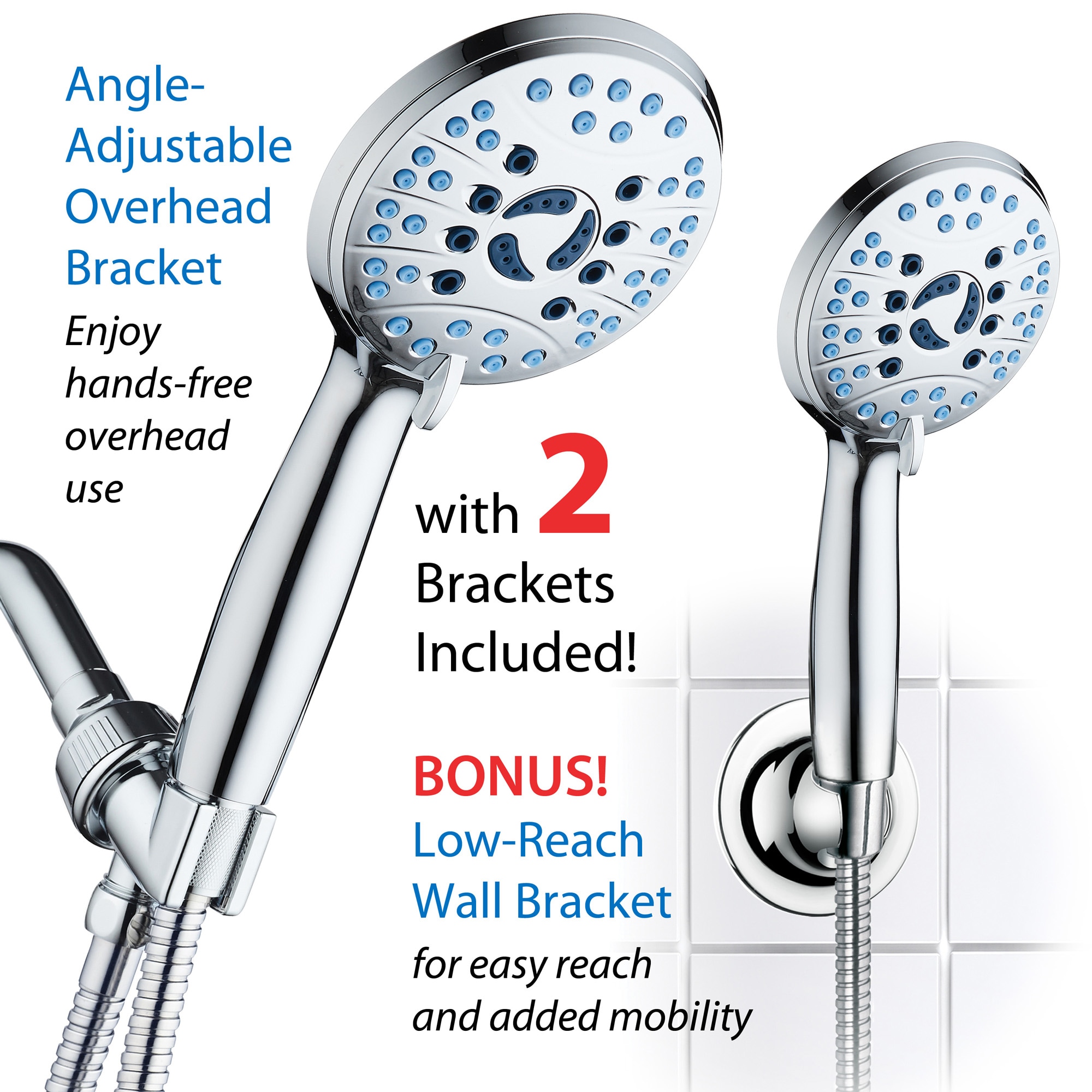 AquaCare 1739CHFF Fixed-Showerhead - View #8