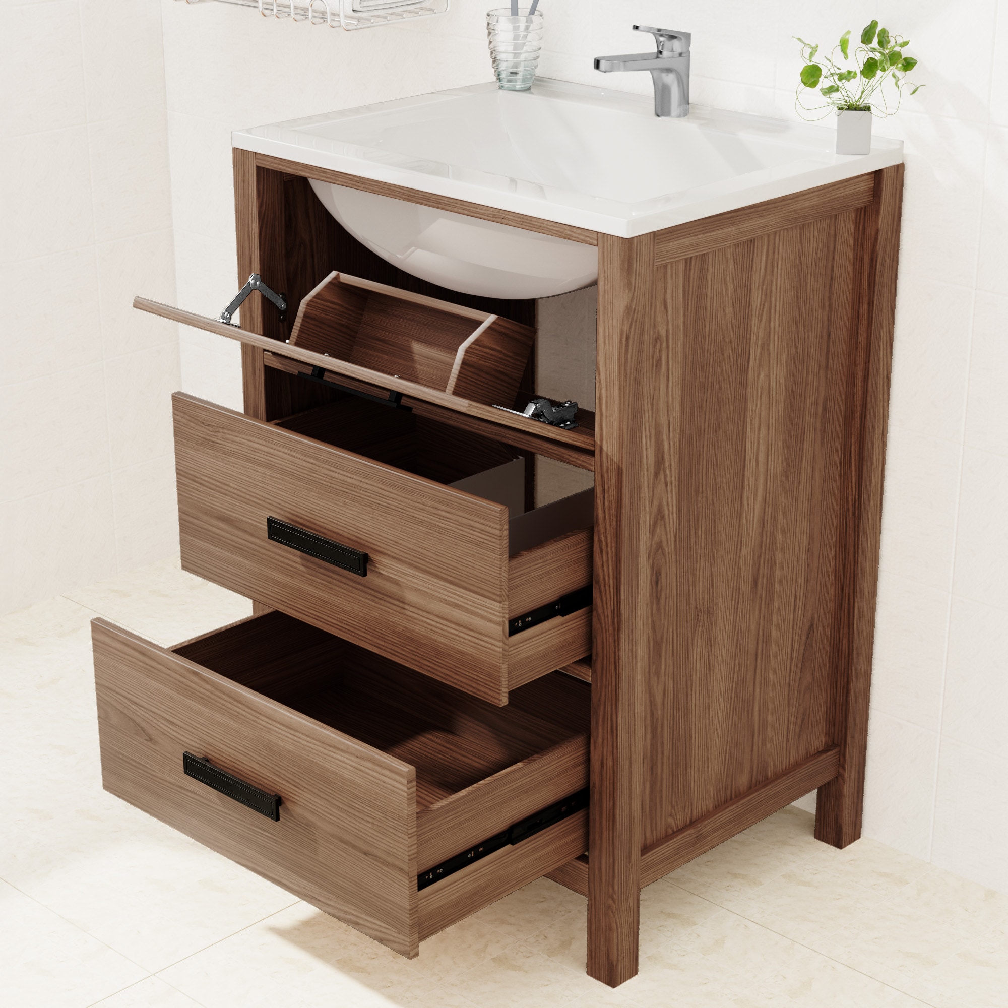 JEAREY PJCY-4P-BZ Bath-Vanity-Combo - View #8