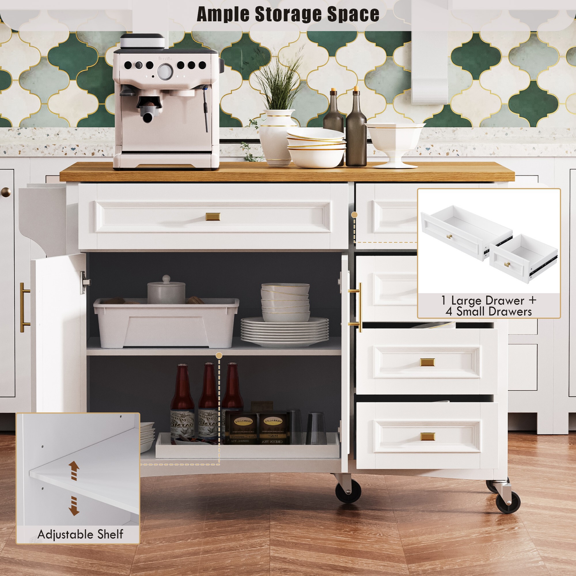 Miki Shinly KK-393W-85QI Kitchen-Furniture - View #4