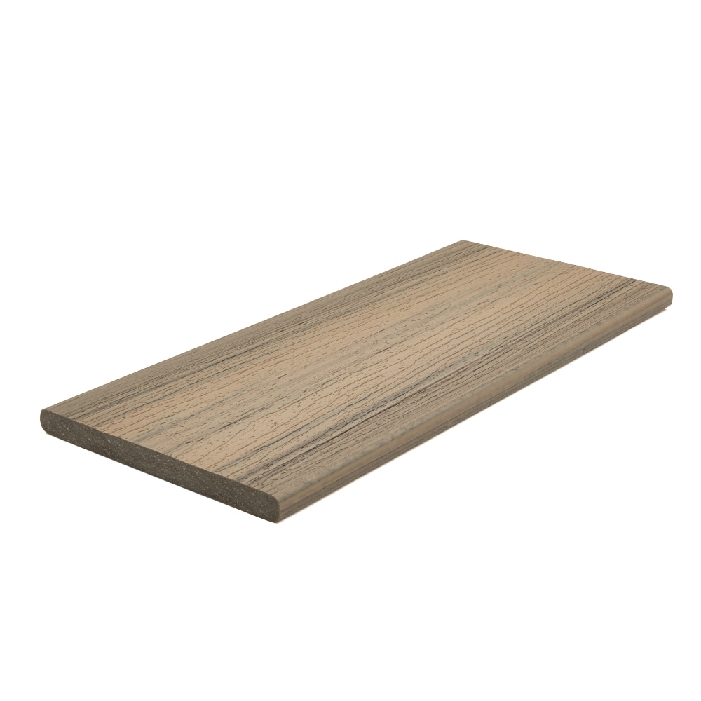 Trex HY010812E2S01 Enhance Naturals 1-in x 8-in x 12-ft Composite Honey Grove Fascia deck board